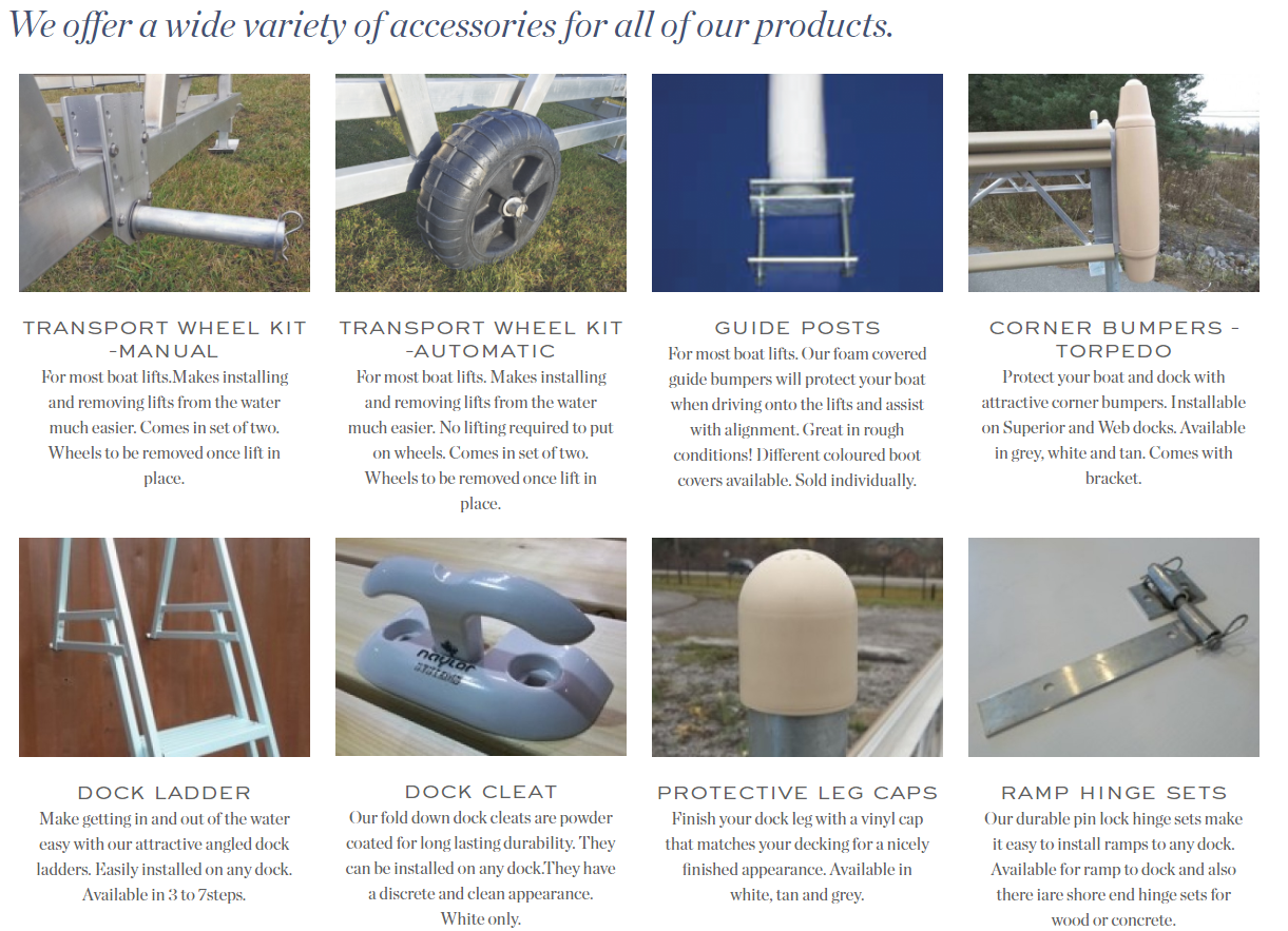 Naylor Systems A18 Cantilever Boat Lift Manual For Sale In Gores Landing On Harris Boat Works Gores Landing On 905 342 2153