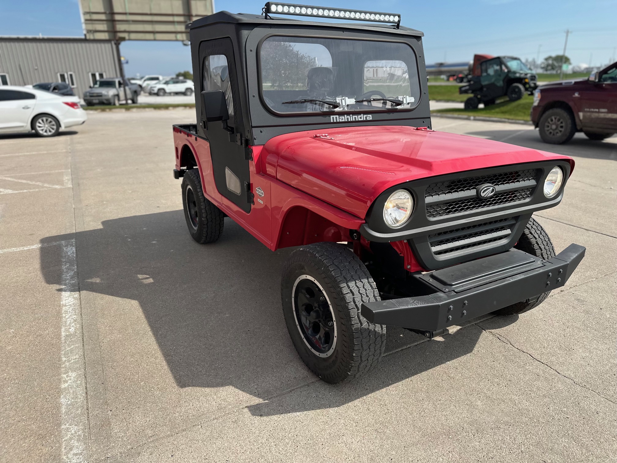2024 Mahindra ROXOR ALL WEATHER CAB - RED - Photo 6