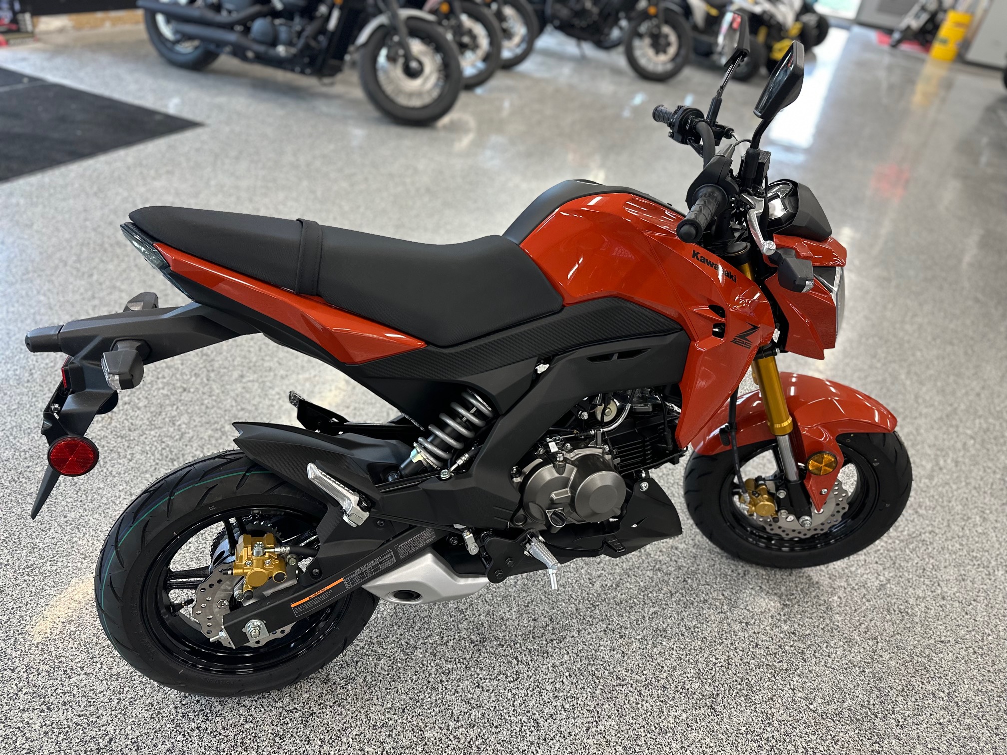 2025 Kawasaki Z125 Pro - Photo 9