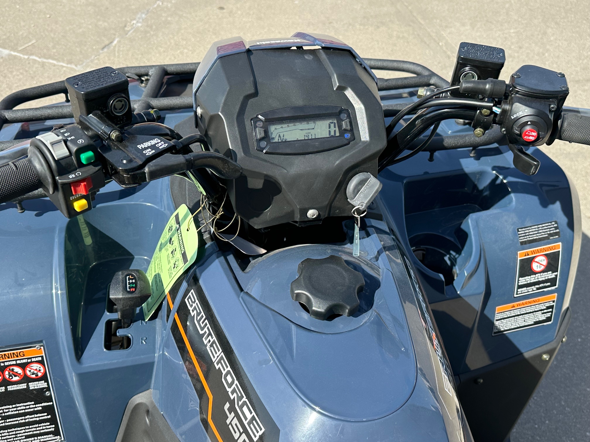 2025 Kawasaki Brute Force 450 4x4 - Photo 10