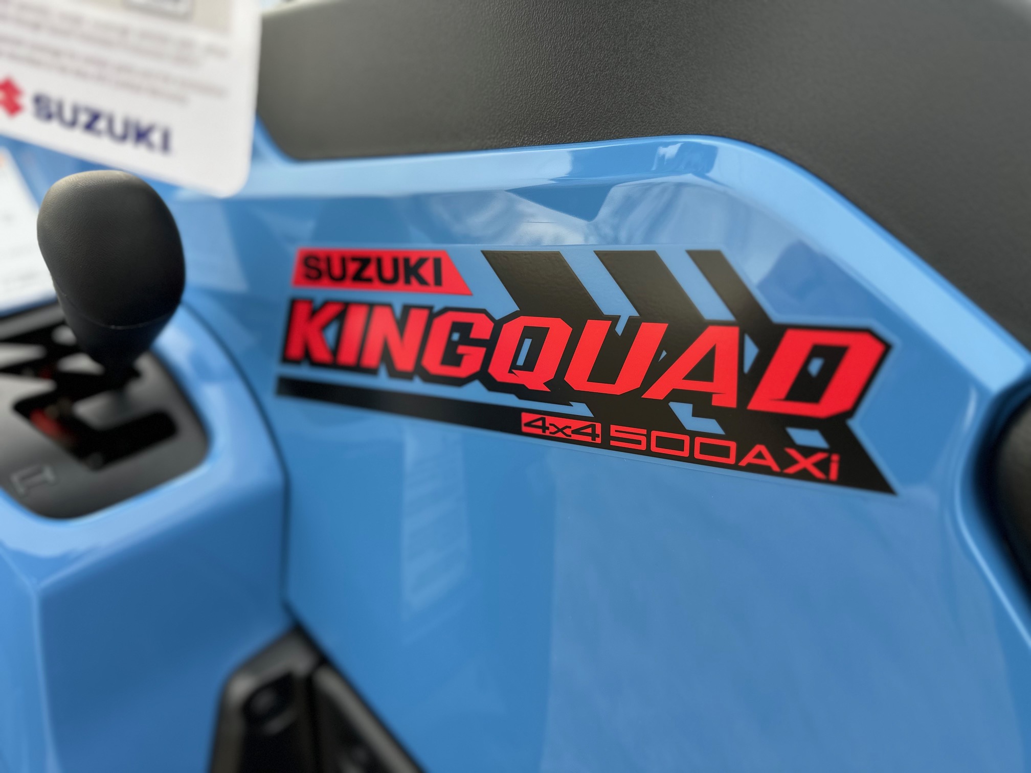 2025 Suzuki KingQuad 500AXi Power Steering SE - Photo 10