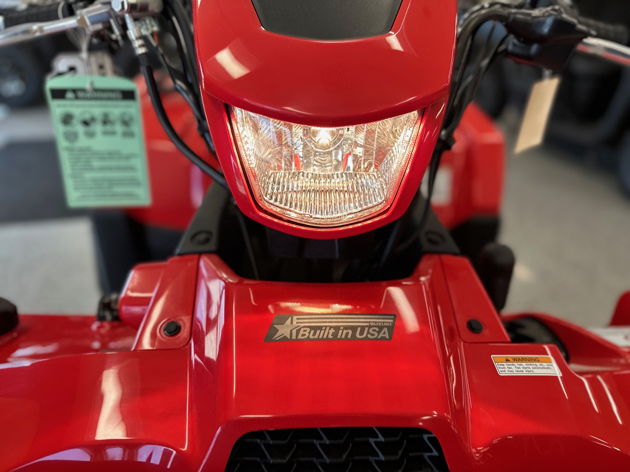 2025 Suzuki KingQuad 500AXi Power Steering - Photo 9