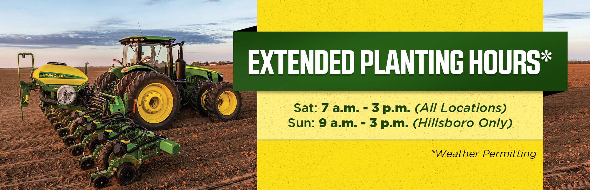 Sales and service of John Deere, Ariens, Stihl, Land Pride, Kuhn and Honda Power Equpment