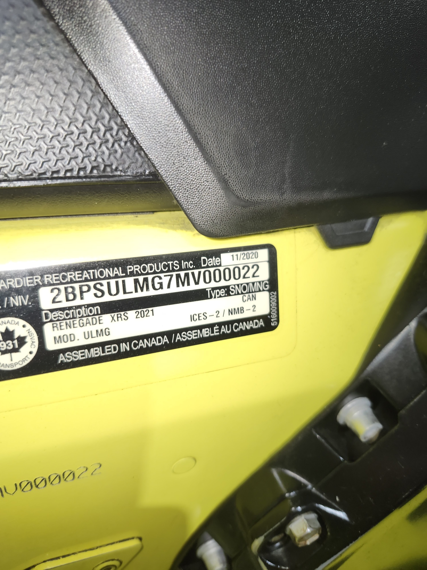 2021 Ski-Doo Renegade XRS 850 Etec - Photo 7