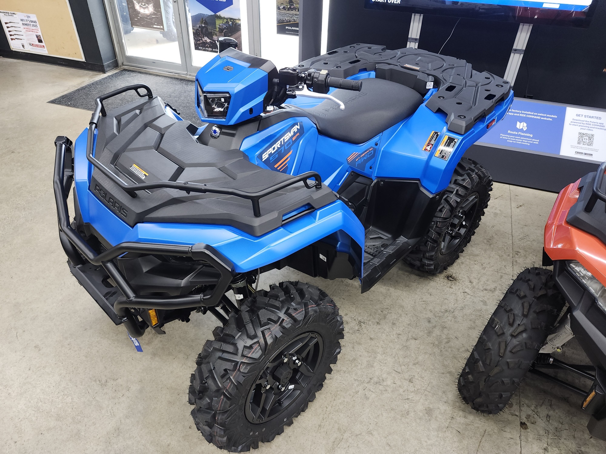 2025 Polaris Sportsman 570 Trail Blue - Photo 3