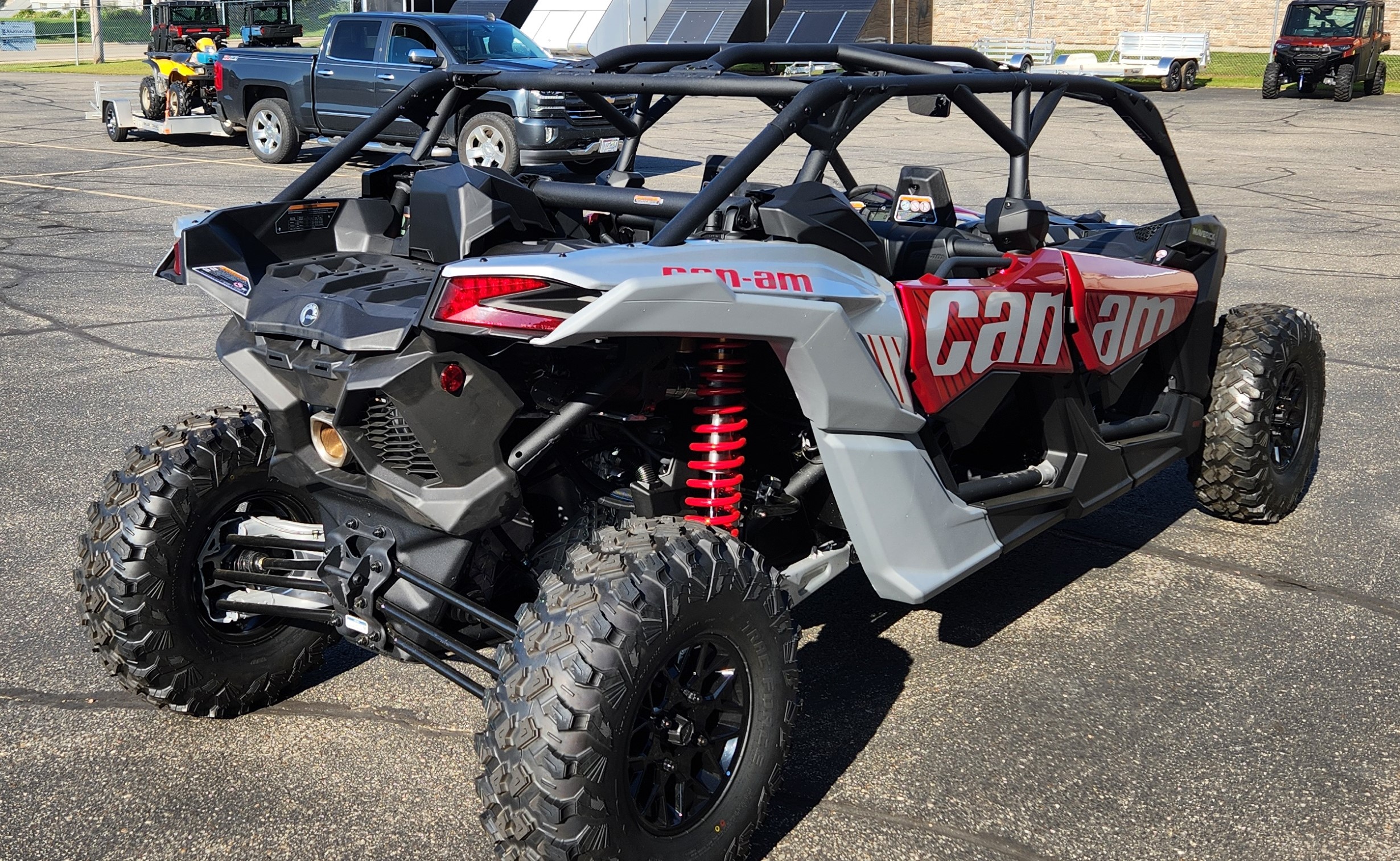 2025 Can-Am Maverick Max DS Turbo Sil/Red - Photo 6