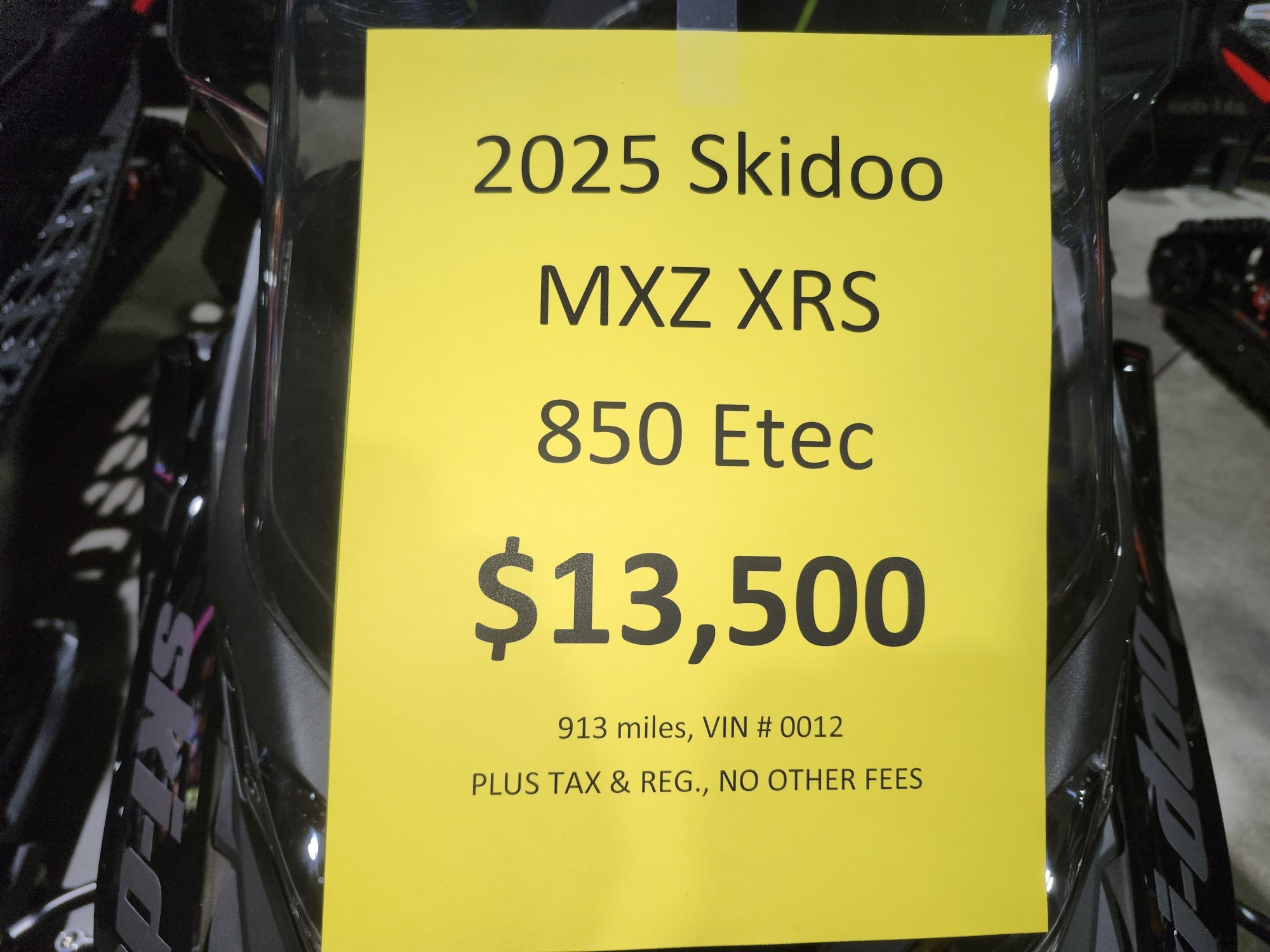 2025 Ski-Doo MXZ XR-S 850 - Photo 3