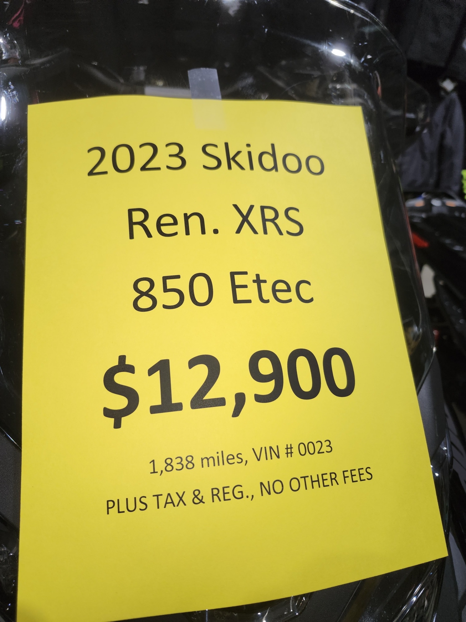 2023 Ski-Doo Renegade XR-S 850 Etec black - Photo 5
