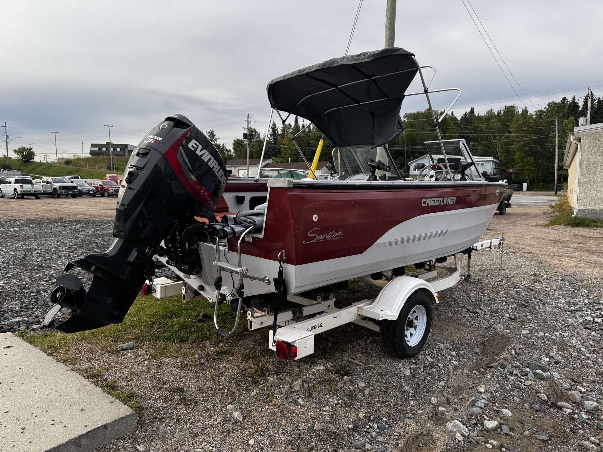 1995 Crestliner Sportfish 1950 (EVINRUDE 135) - Photo 2