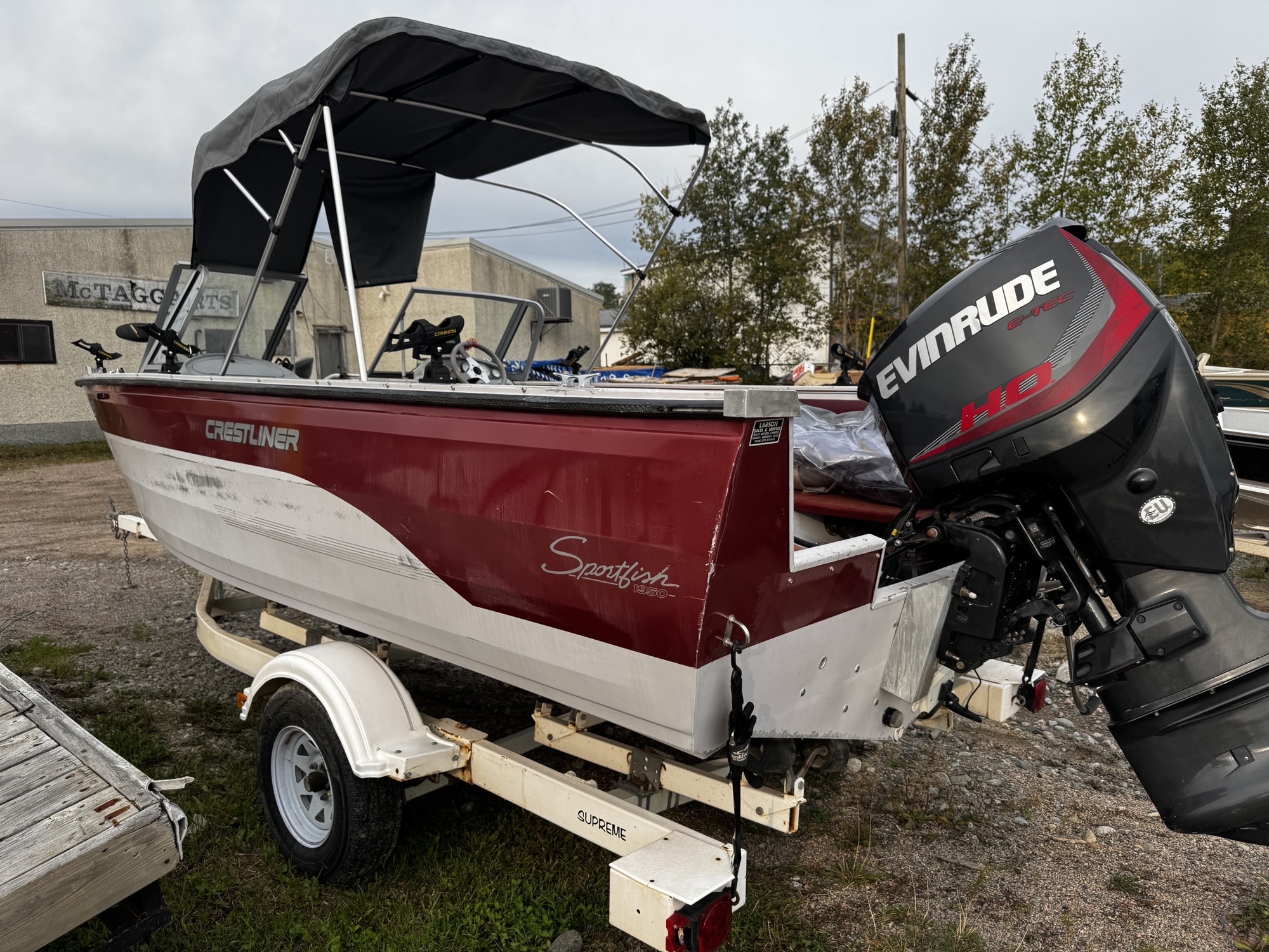 1995 Crestliner Sportfish 1950 (EVINRUDE 135) - Photo 4