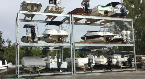 Outside Racking Marinas Marina & Boat Storage | Long Island, NY | Dry Storage | Slips