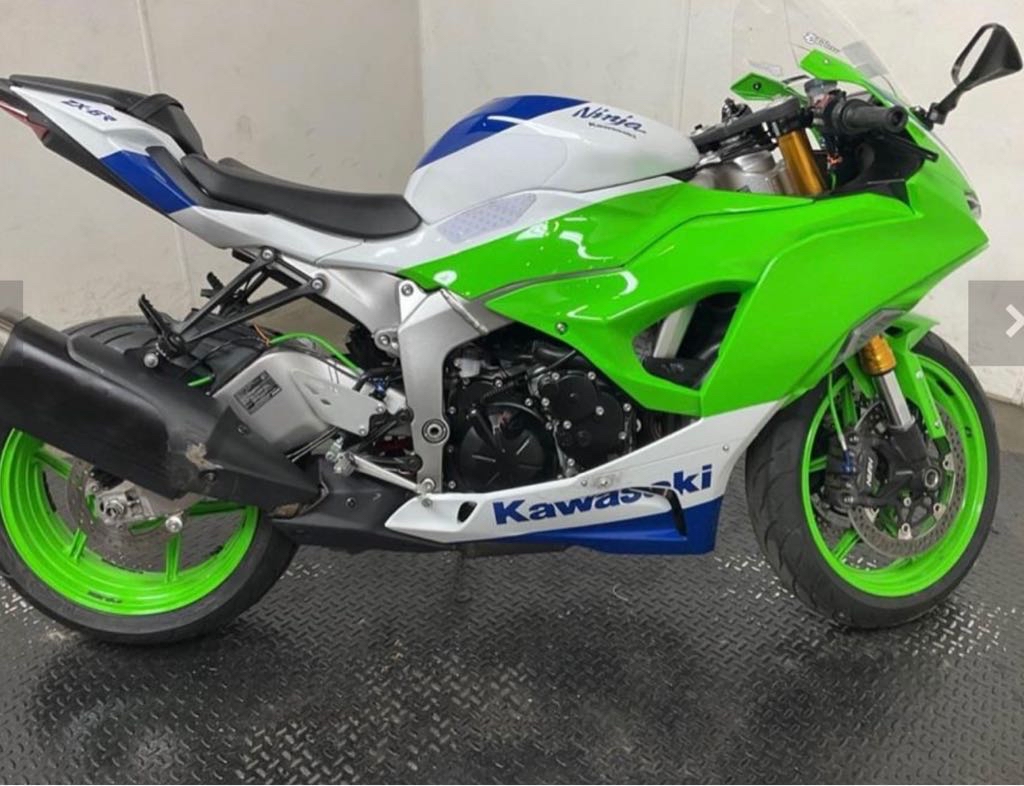 リキッド 1995 Kawasaki ZX-6R Ninja For Sale At Auction - Mecum Auctions