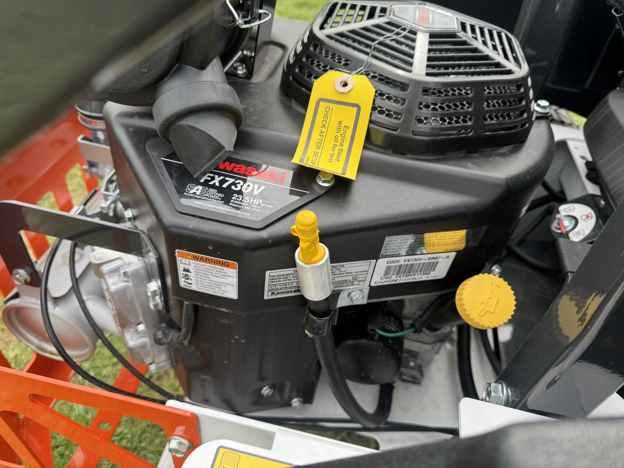 2025 Bobcat ZT3500 61" Zero-Turn Mower  (cash sale price listed-see notes) - Photo 5