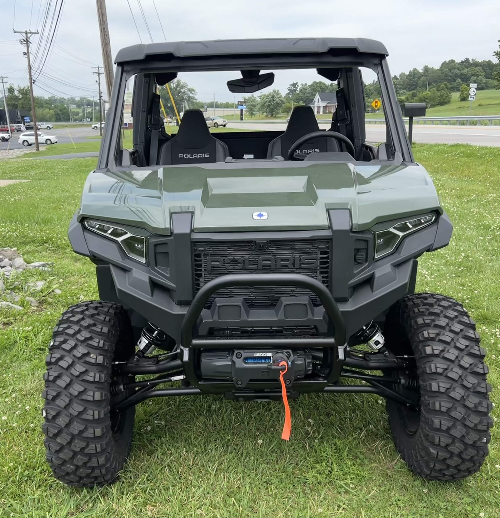 2024 Polaris XPEDITION XP Ultimate R/C - ARMY GREEN (OPEN CAB W/WINDSHIELD AND REAR PANEL ADD ONS) - Photo 6