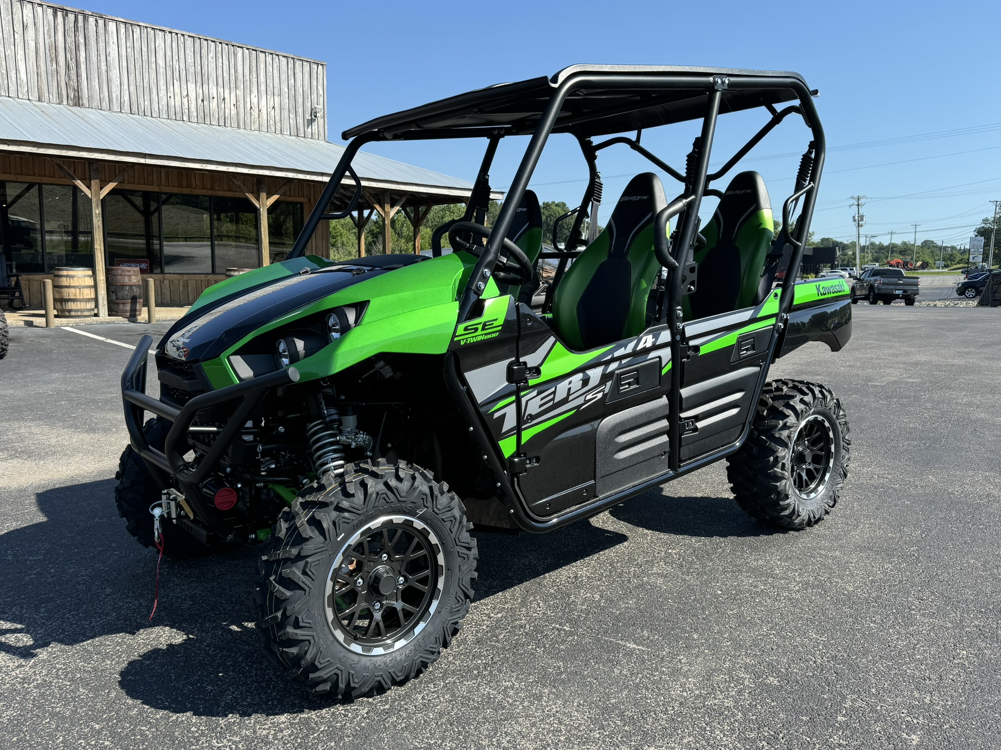 2025 Kawasaki Teryx4™ S SE - Candy Lime Green / Super Black - Photo 3