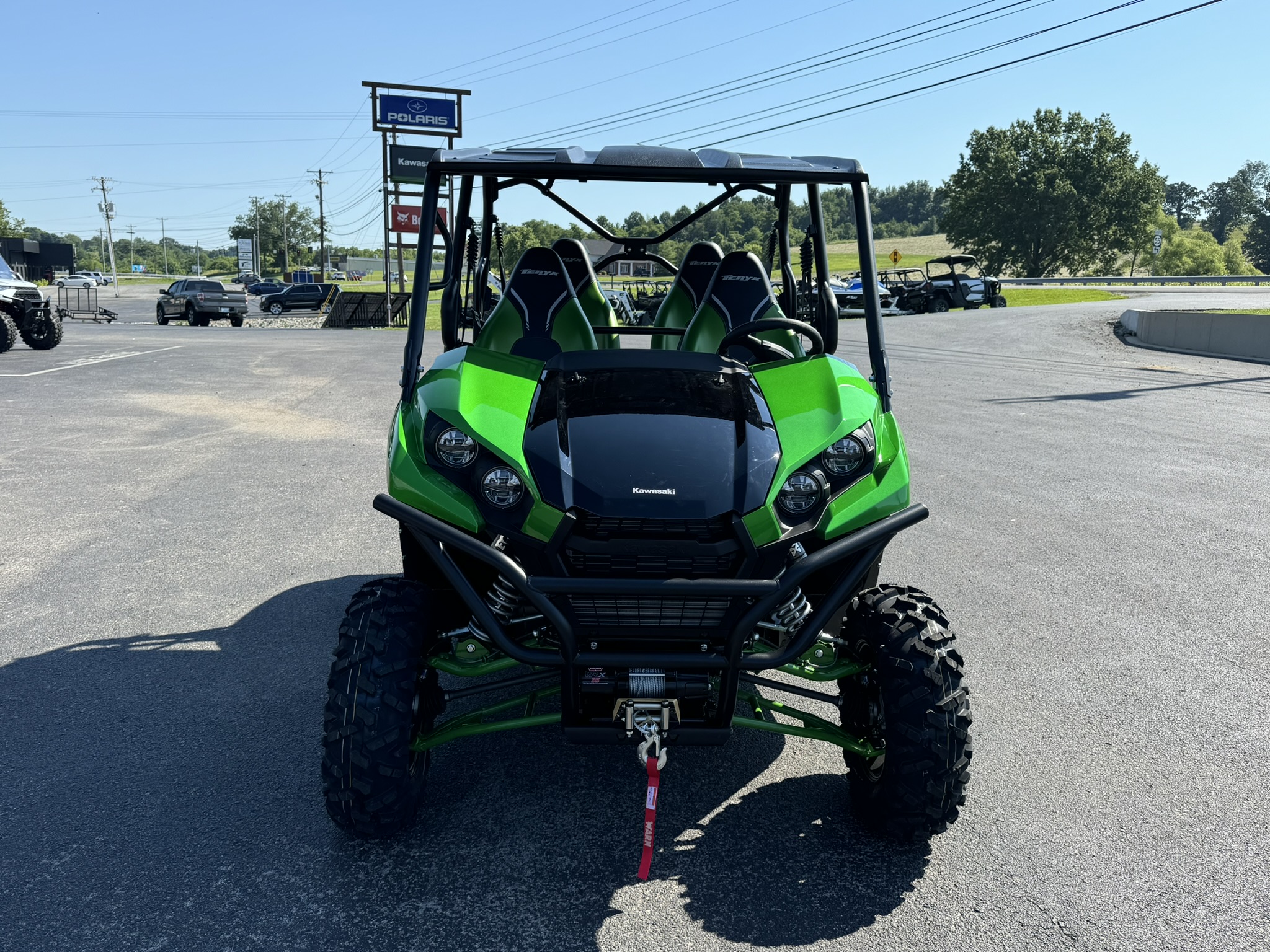 2025 Kawasaki Teryx4™ S SE - Candy Lime Green / Super Black - Photo 4