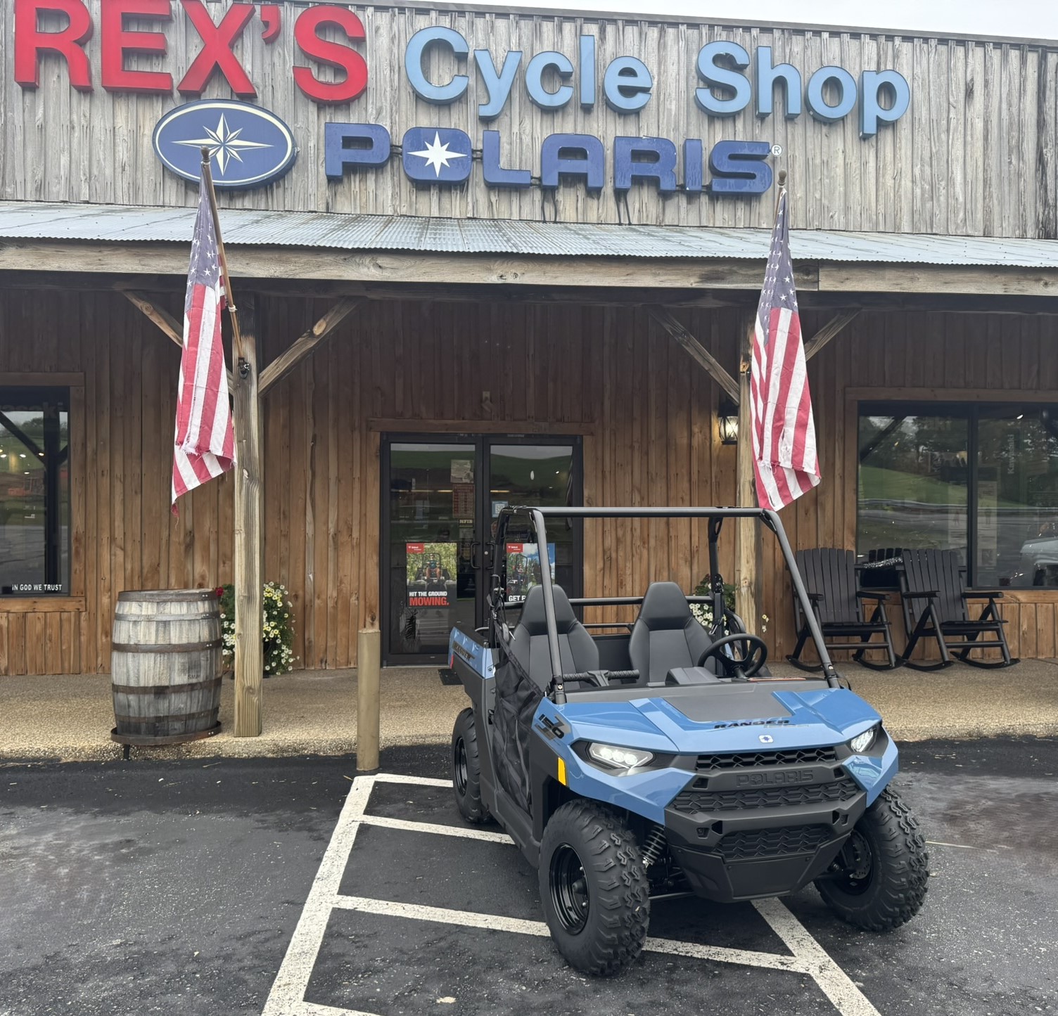 2025 Polaris Ranger® 150 EFI - Zenith Blue (youth) - Photo 9