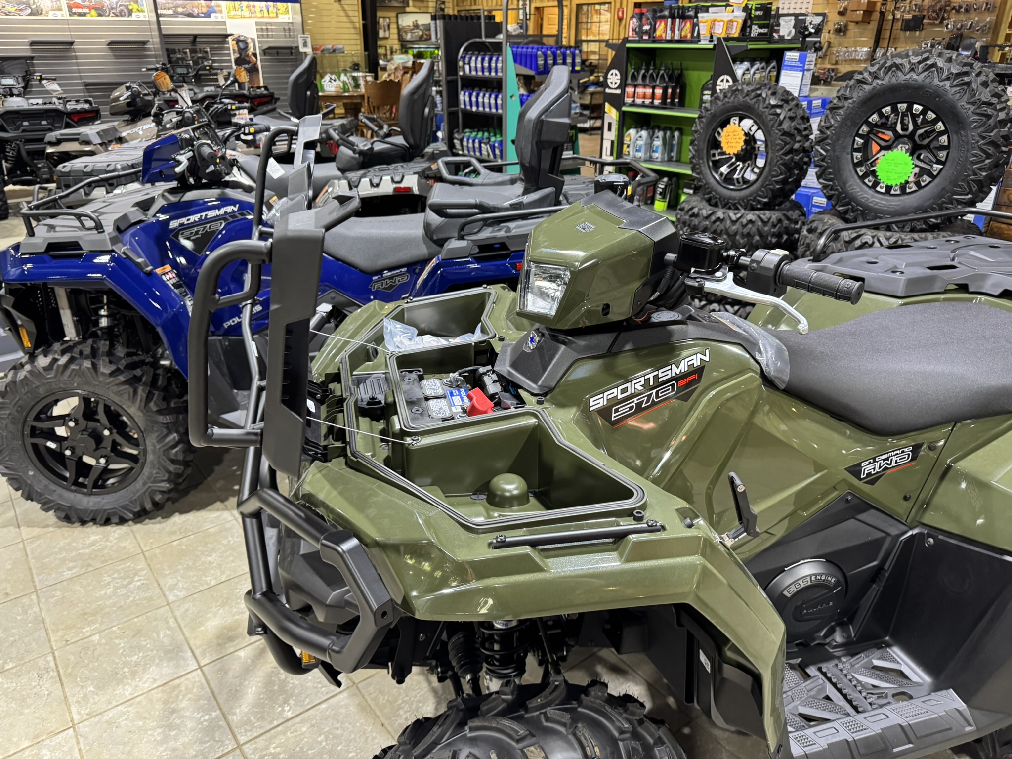 2025 Polaris Sportsman® 570 EPS - Sage Green (DEMO) SEE NOTES - Photo 7