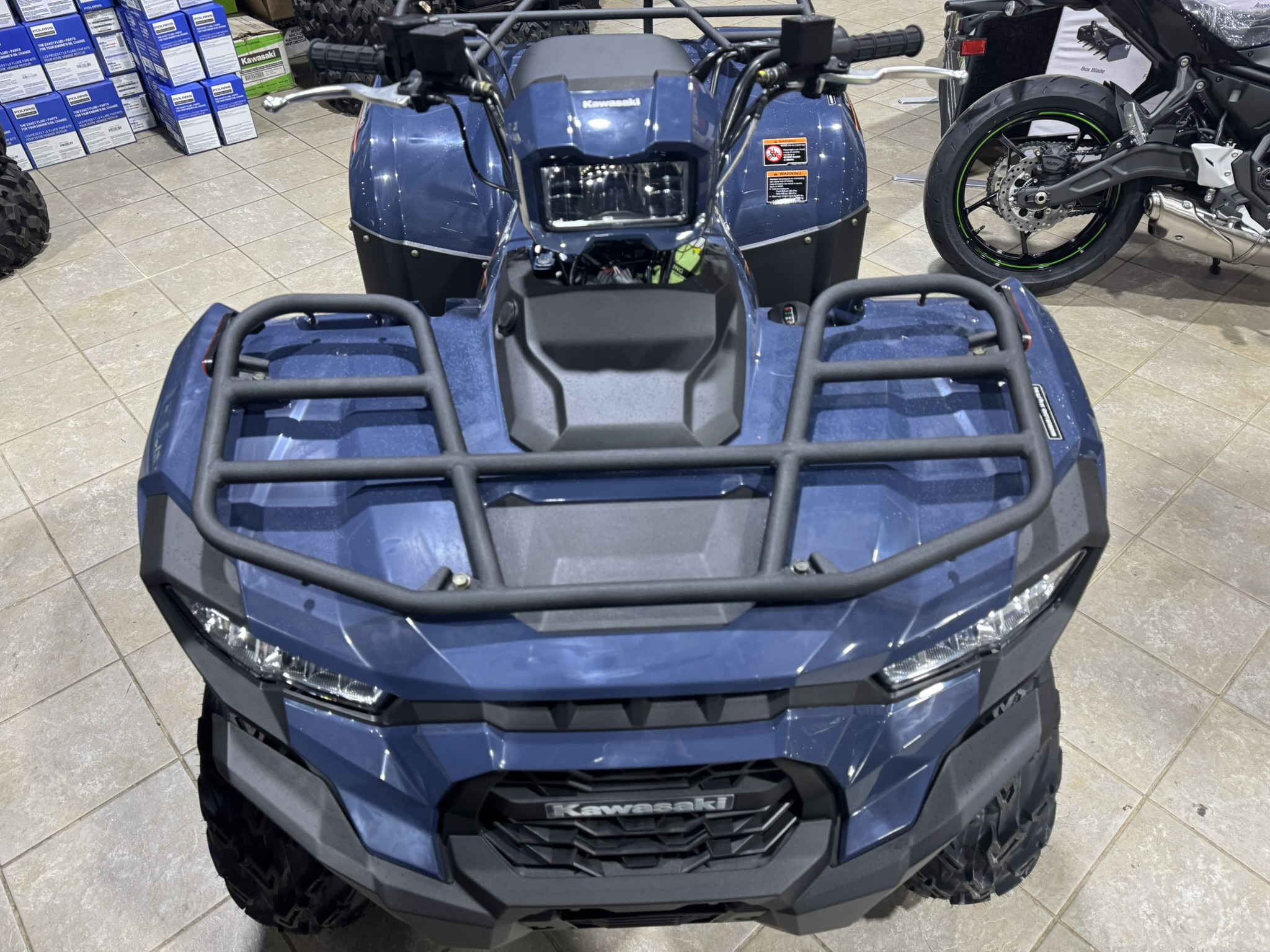 2025 Kawasaki Brute Force® 450 4x4 - Grayish Blue - Photo 5