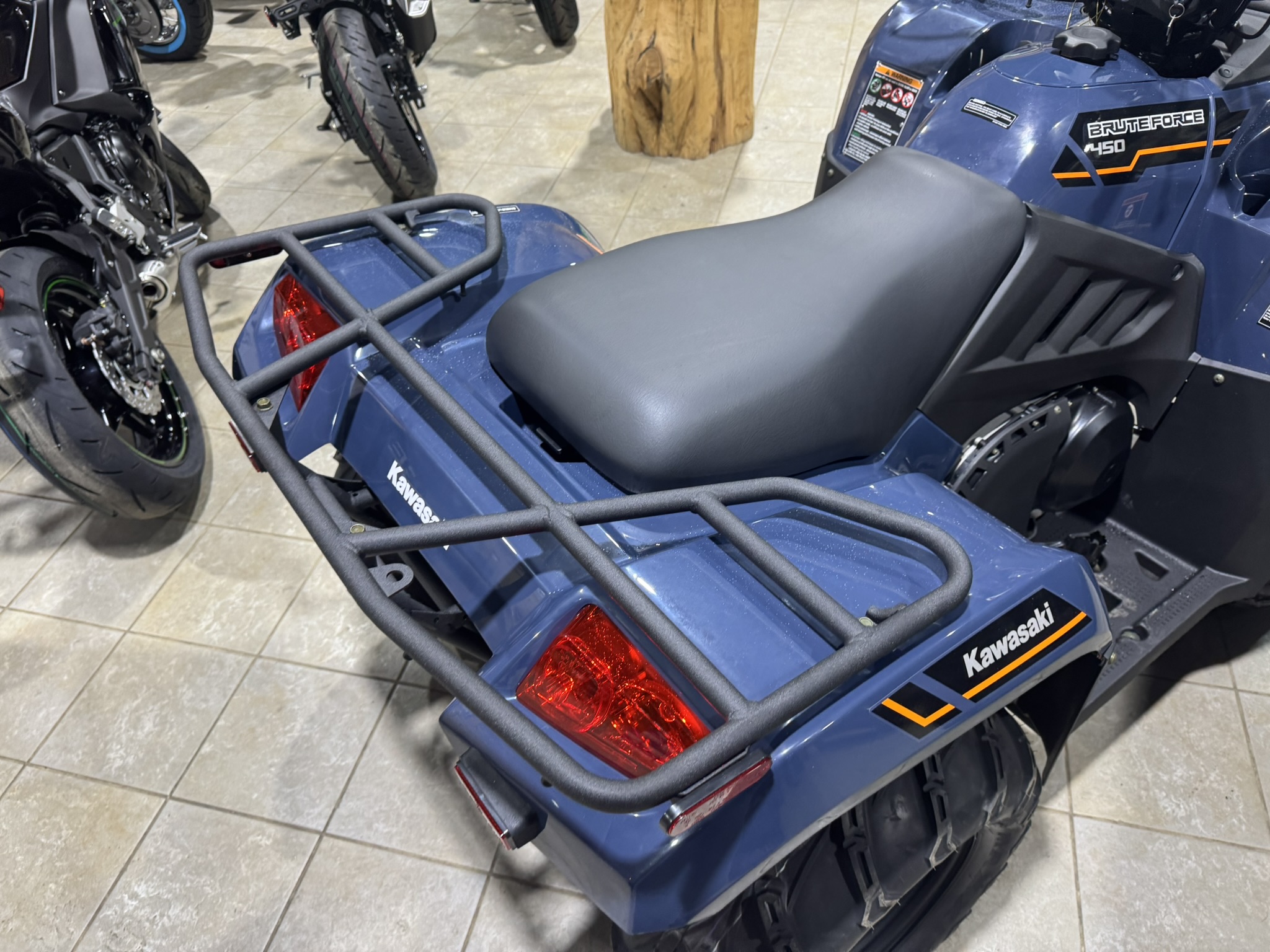 2025 Kawasaki Brute Force® 450 4x4 - Grayish Blue - Photo 9