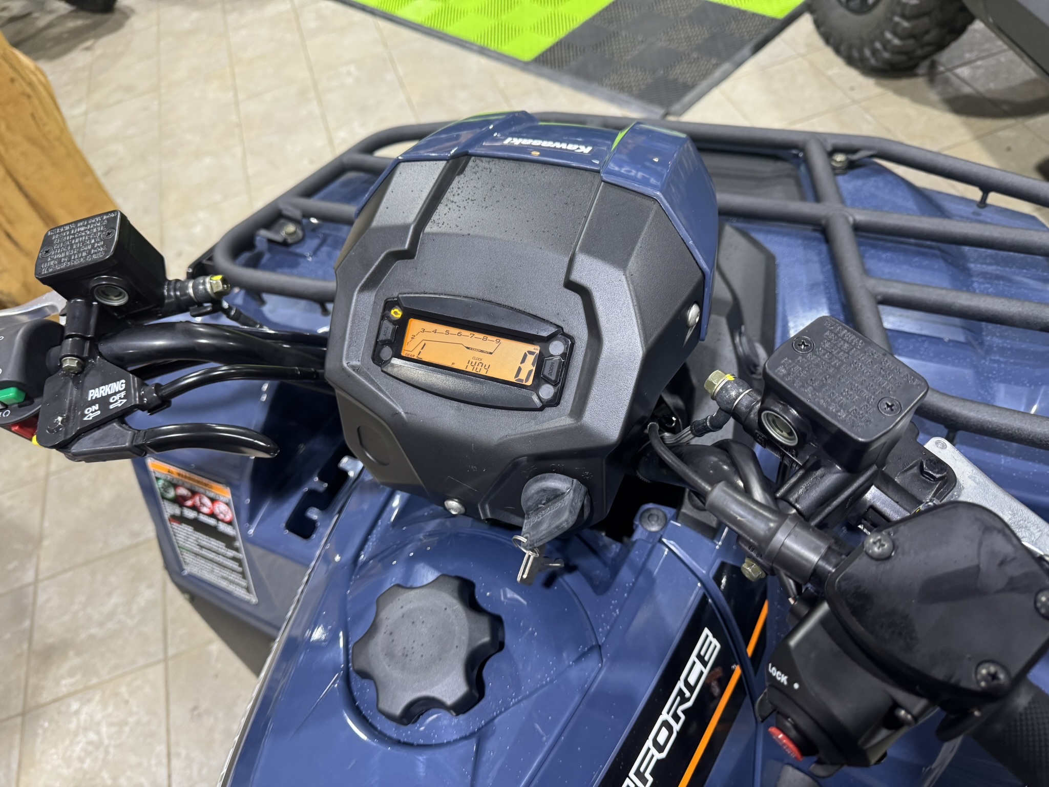2025 Kawasaki Brute Force® 450 4x4 - Grayish Blue - Photo 10