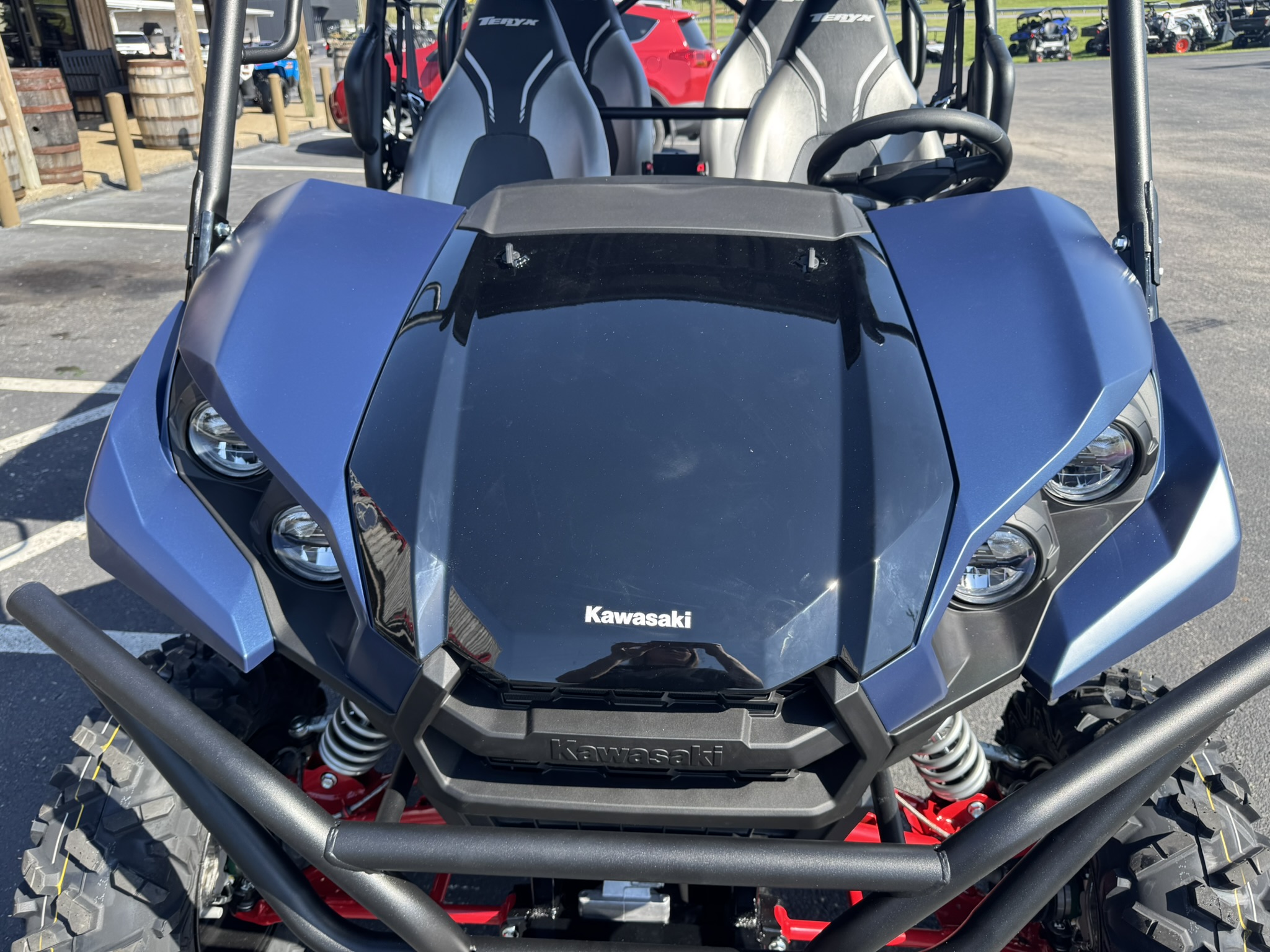 2025 Kawasaki Teryx4™ S LE - Metallic Matte Twilight Blue / Super Black - Photo 5
