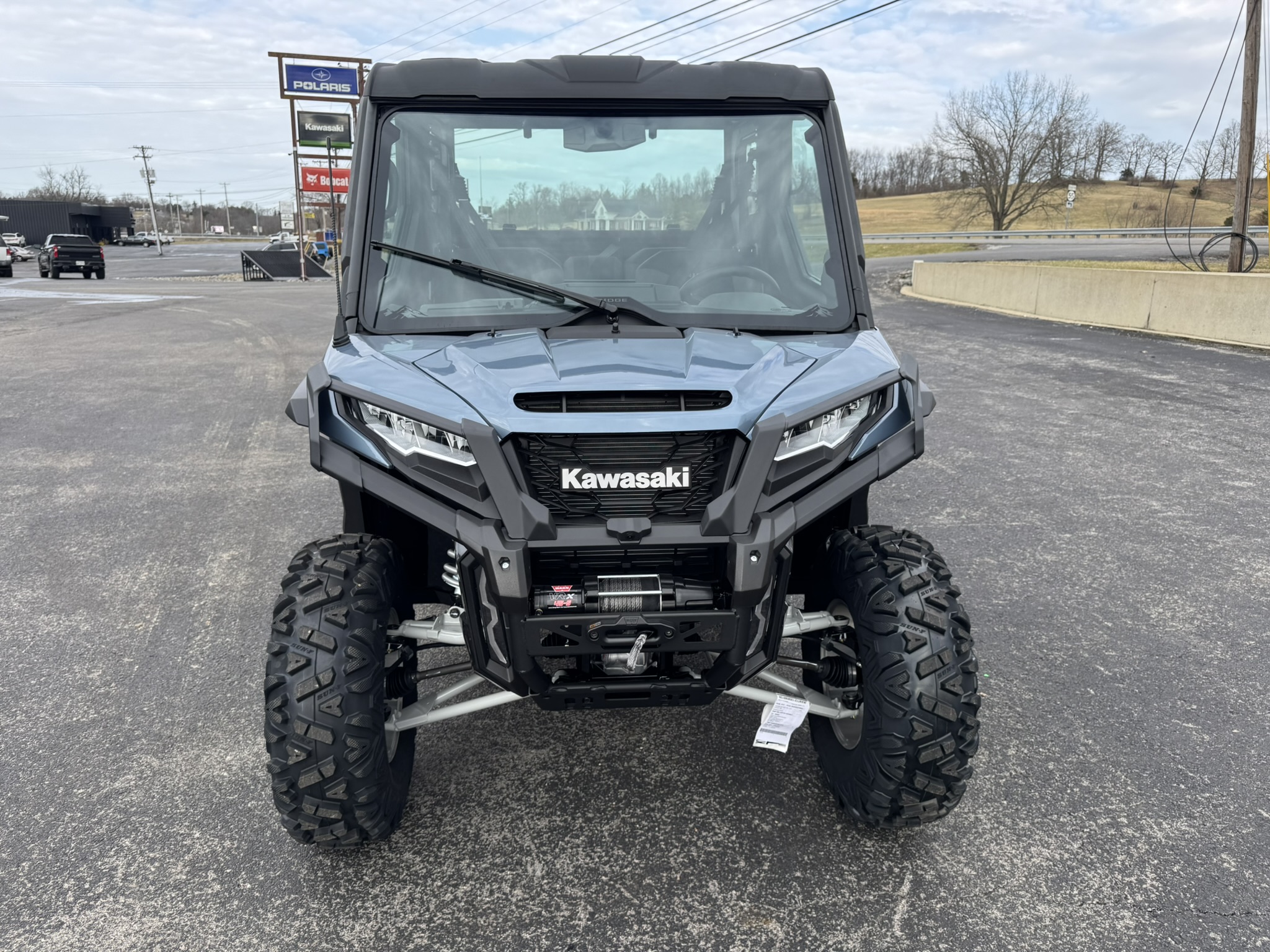 2025 Kawasaki RIDGE® XR Crew Limited HVAC - Metallic Bluish Gray - Photo 5
