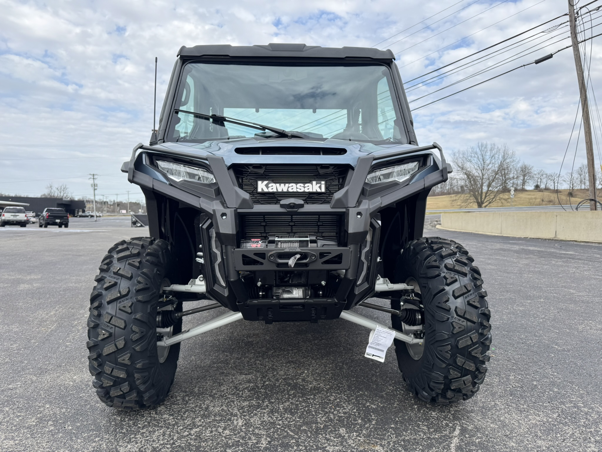 2025 Kawasaki RIDGE® XR Crew Limited HVAC - Metallic Bluish Gray - Photo 6