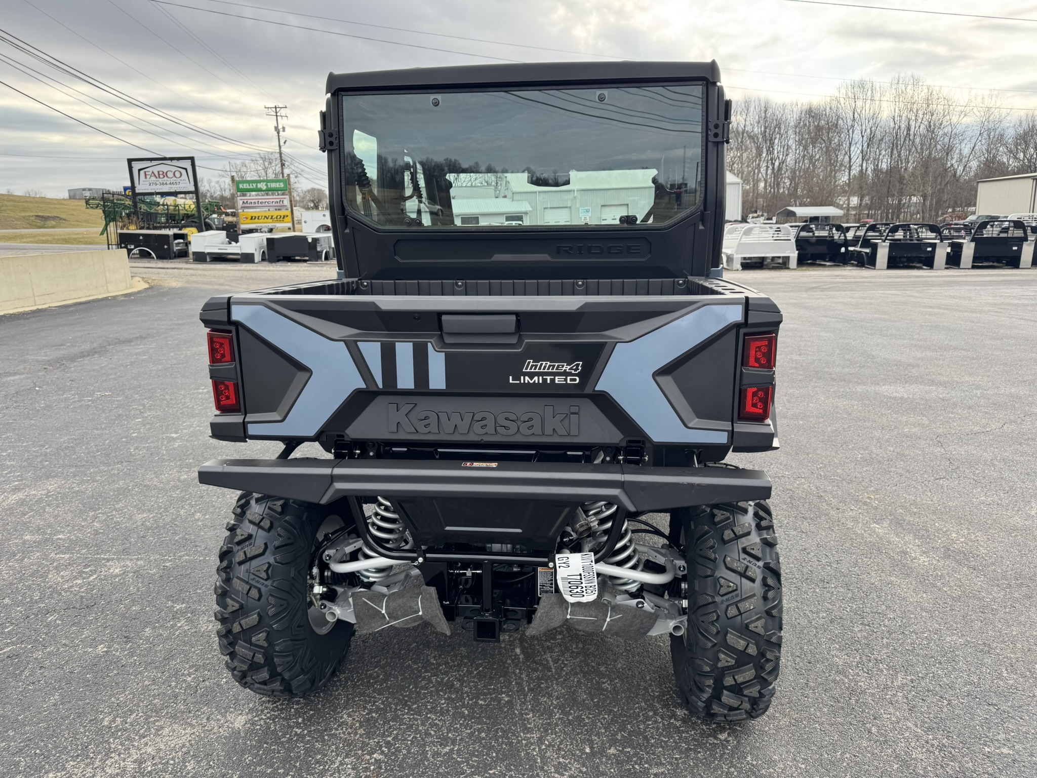 2025 Kawasaki RIDGE® XR Crew Limited HVAC - Metallic Bluish Gray - Photo 9