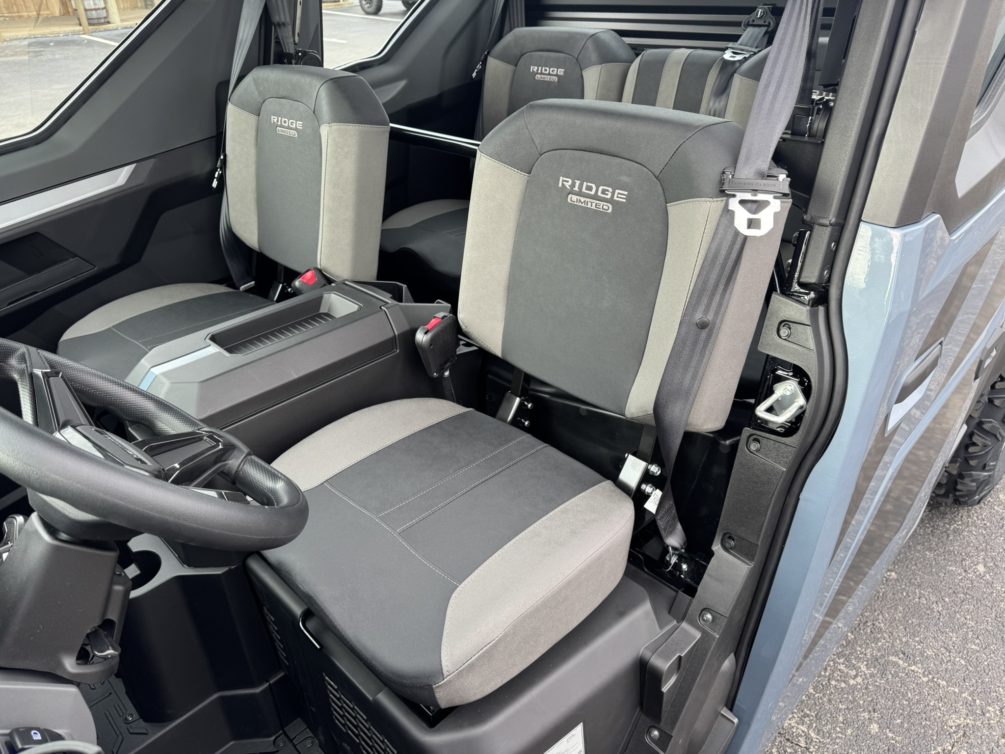 2025 Kawasaki RIDGE® XR Crew Limited HVAC - Metallic Bluish Gray - Photo 17