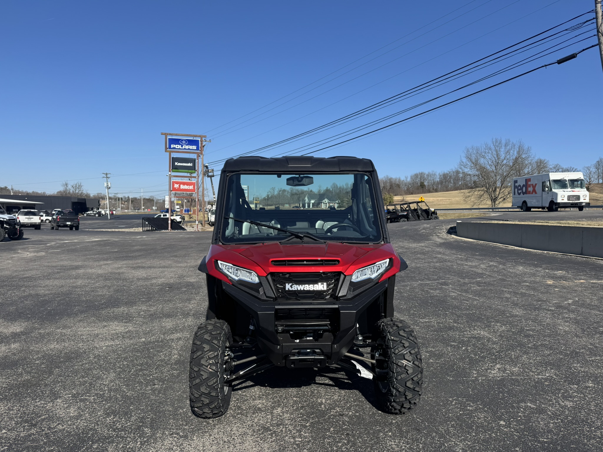 2025 Kawasaki RIDGE® HVAC - Candy Persimmon Red - Photo 5