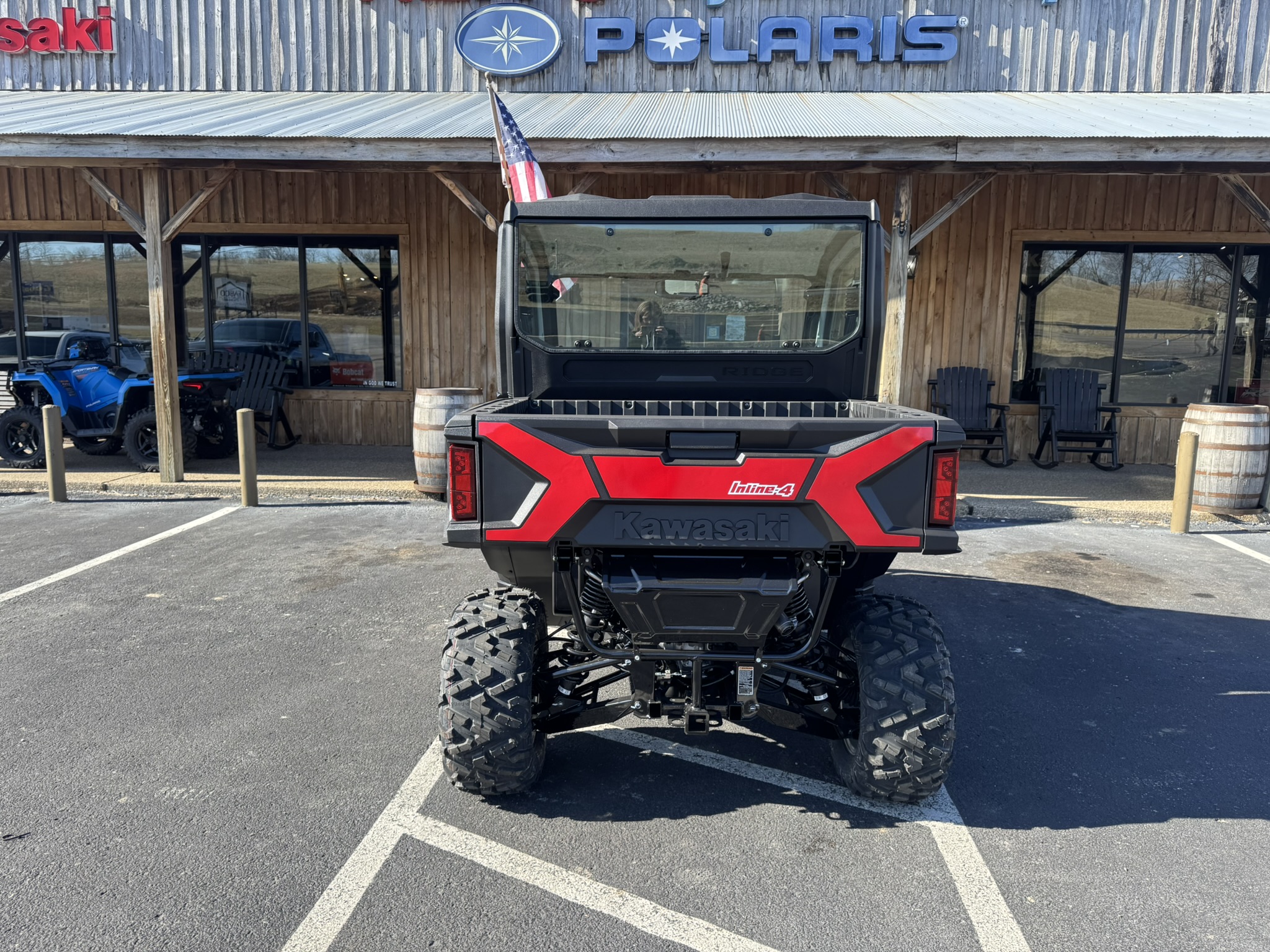 2025 Kawasaki RIDGE® HVAC - Candy Persimmon Red - Photo 7