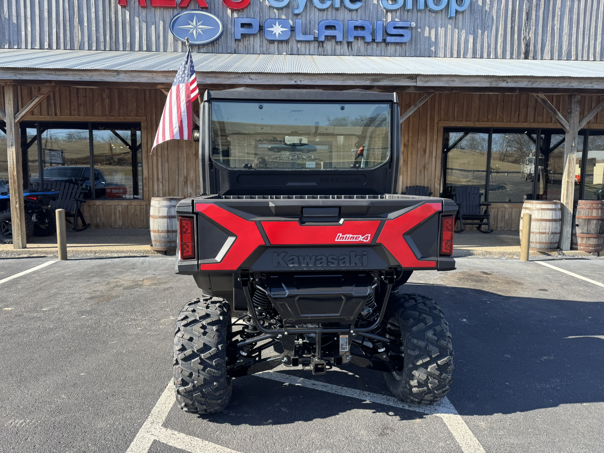 2025 Kawasaki RIDGE® HVAC - Candy Persimmon Red - Photo 8
