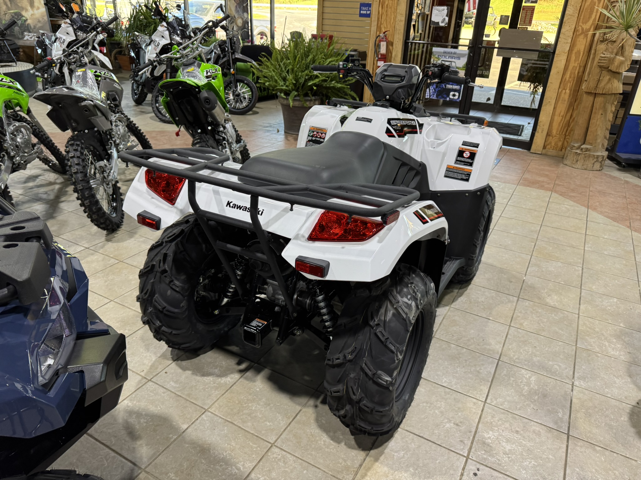 2025 Kawasaki Brute Force® 450 4x4 - WHITE - Photo 6