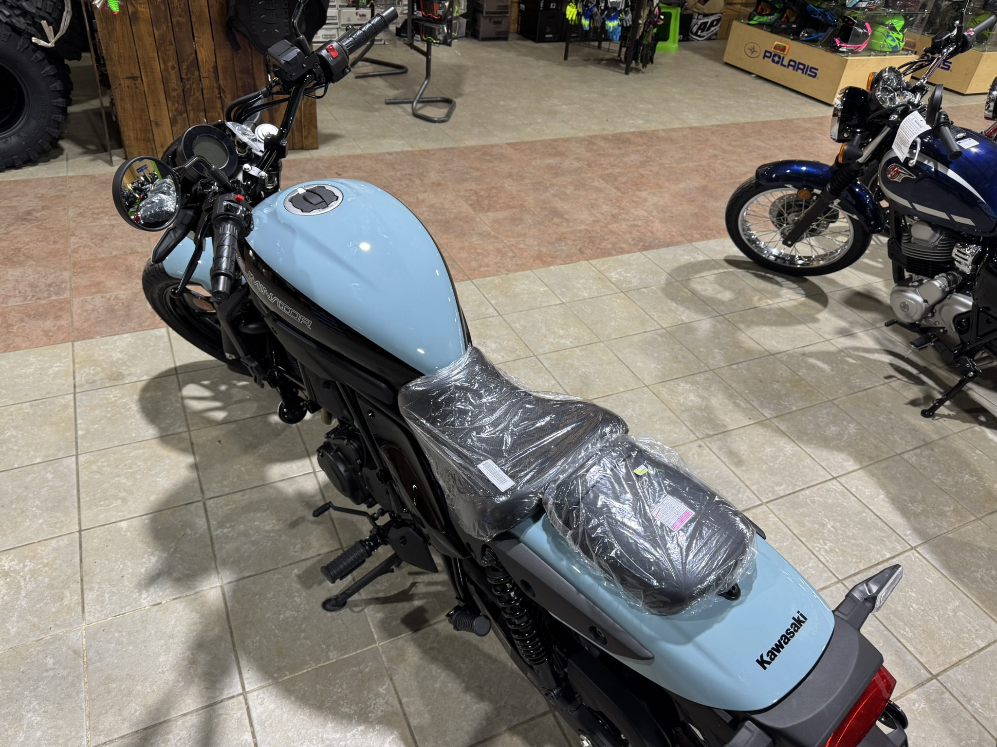 2025 Kawasaki Eliminator® SE ABS - Phantom Blue / Ebony - Photo 6