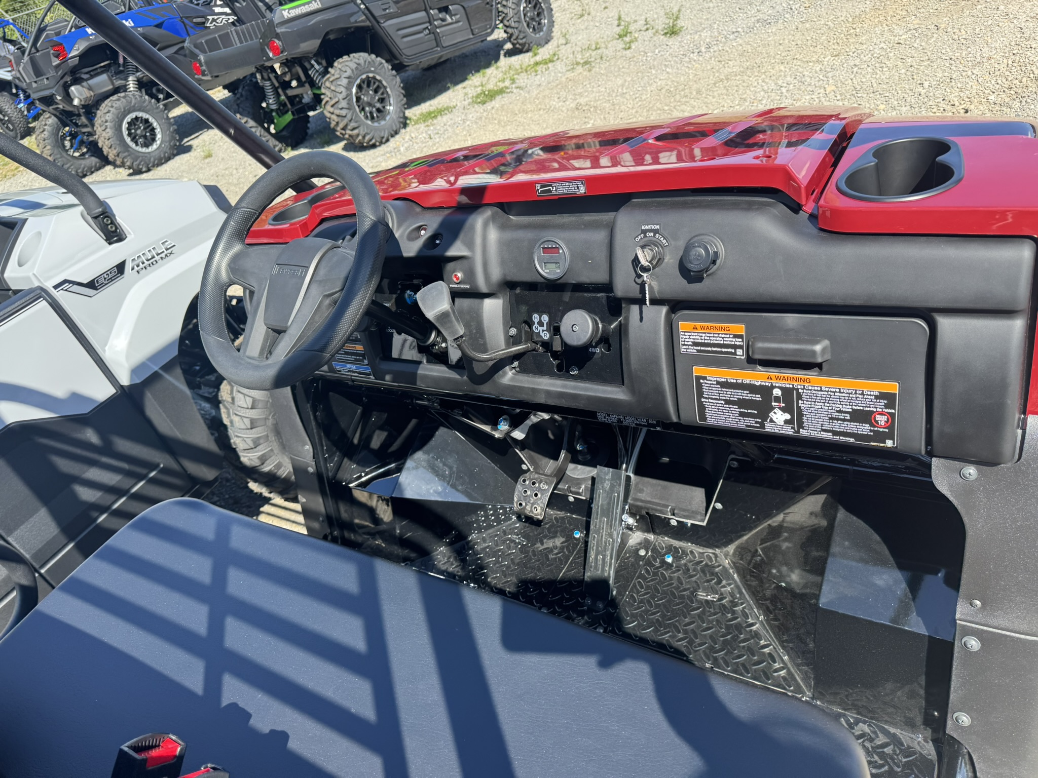 2026 Kawasaki Mule™ 4010 4x4 - DARK ROYAL RED - Photo 7