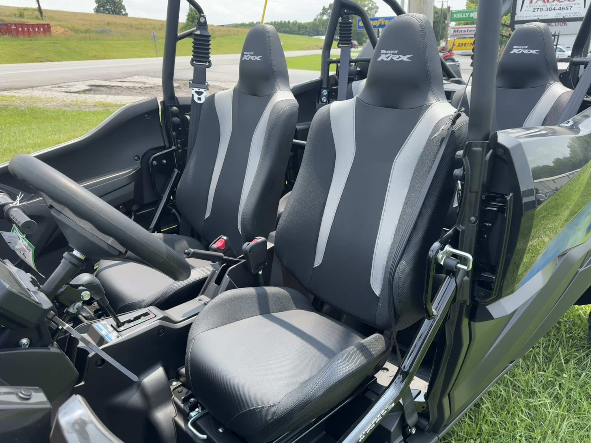 2025 Kawasaki Teryx® KRX4® 1000 - Metallic Sierra Blue / Super Black - Photo 9