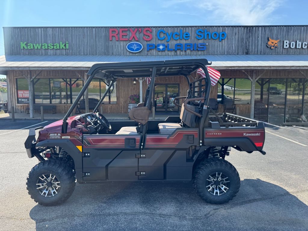 2026 Kawasaki Mule™ PRO-FXT™ 1000 Platinum Ranch Edition - Metallic Deep Red