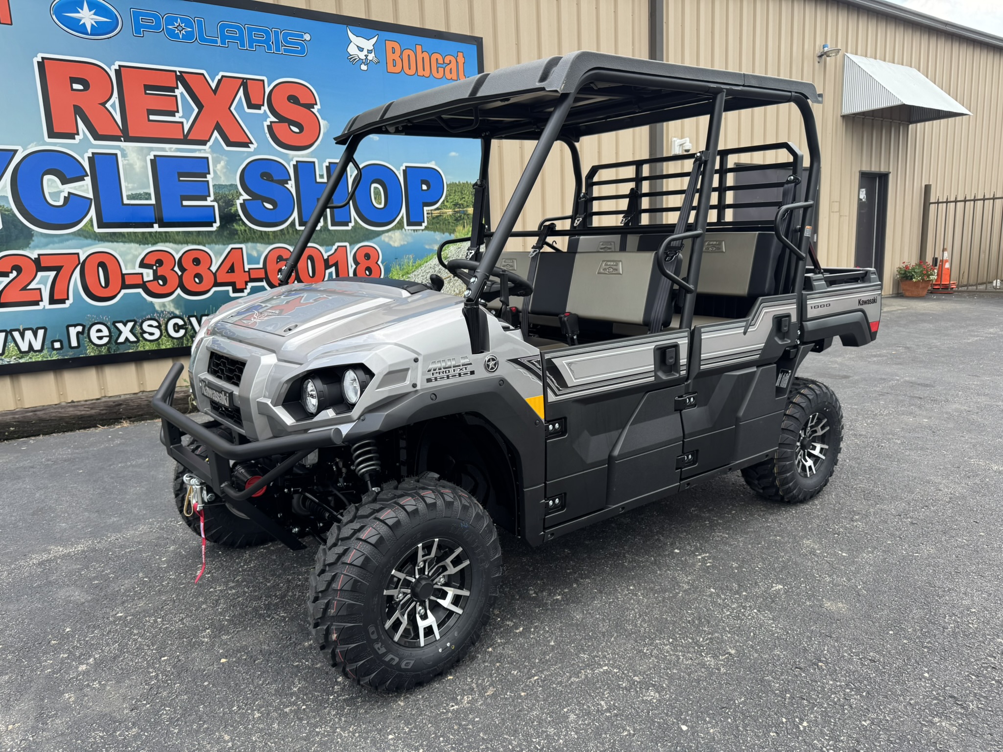 2026 Kawasaki Mule™ PRO-FXT™ 1000 LE Ranch Edition -  Metallic Phantom Silver - Photo 2
