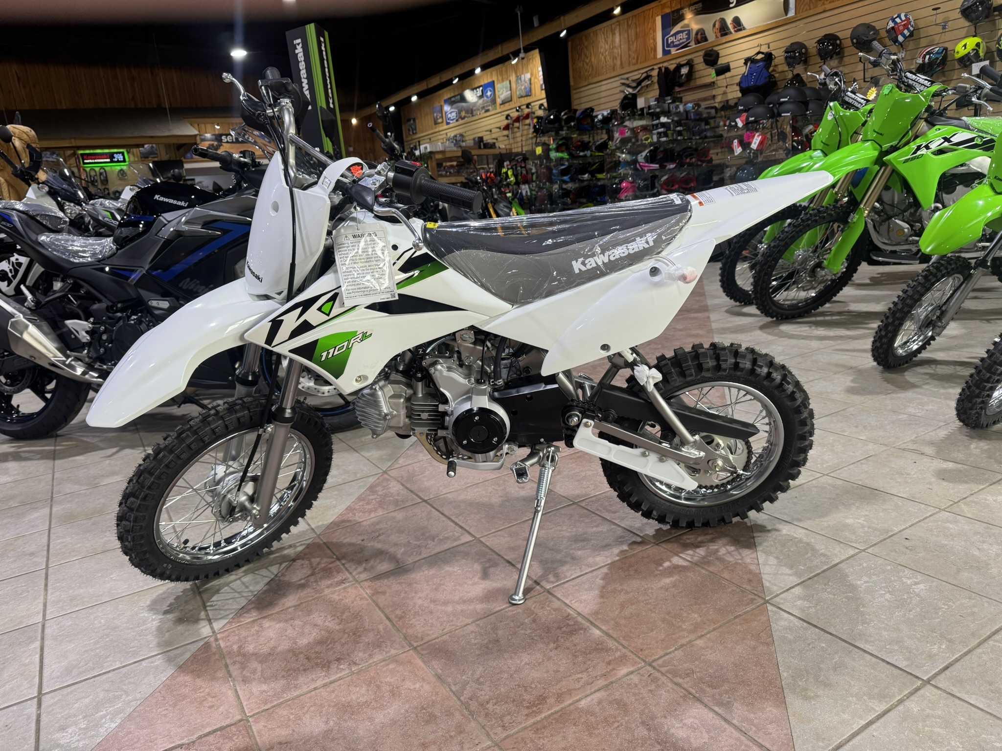 2026 Kawasaki KLX® 110R L - WHITE