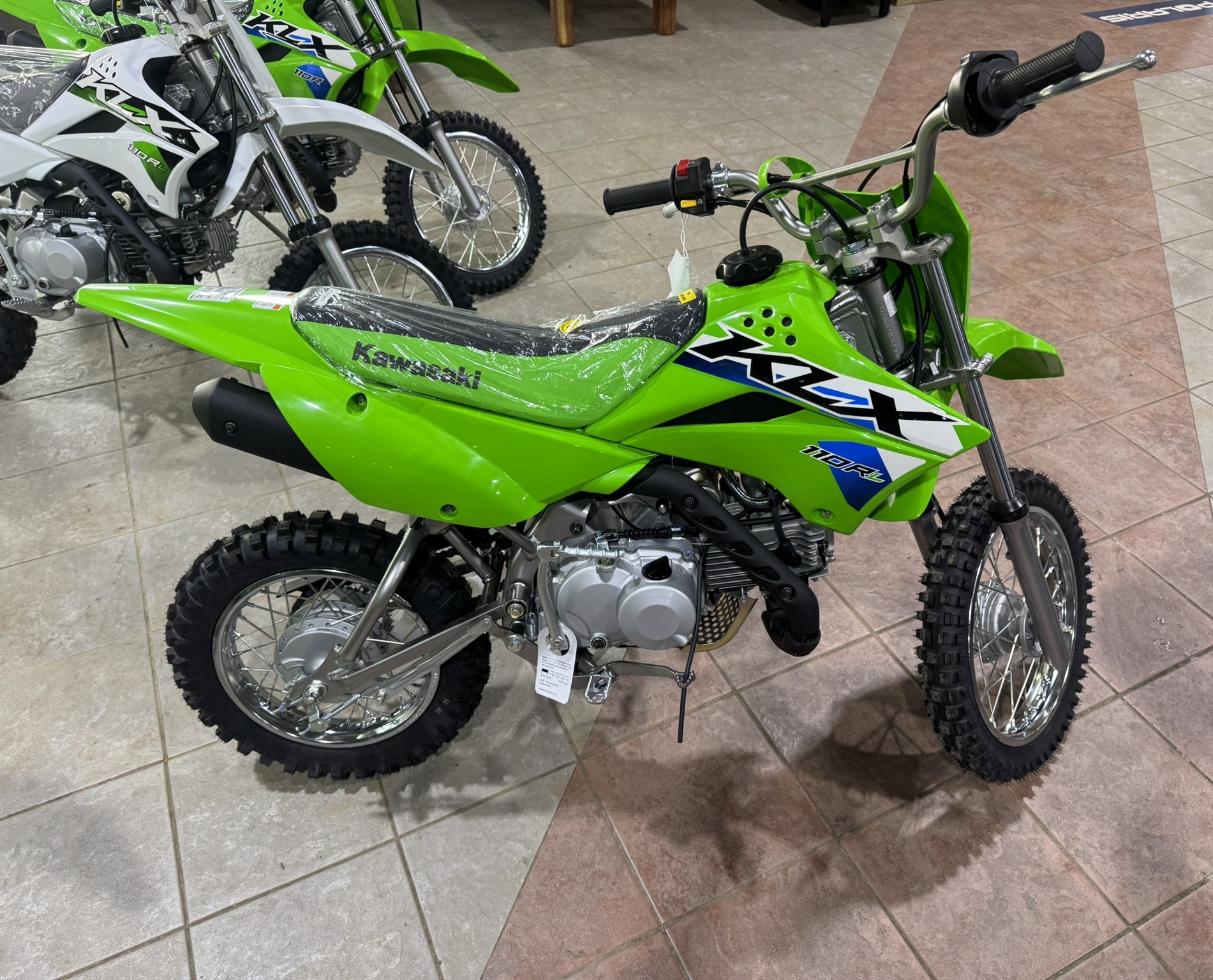 2026 Kawasaki KLX® 110R L - LIME - Photo 2