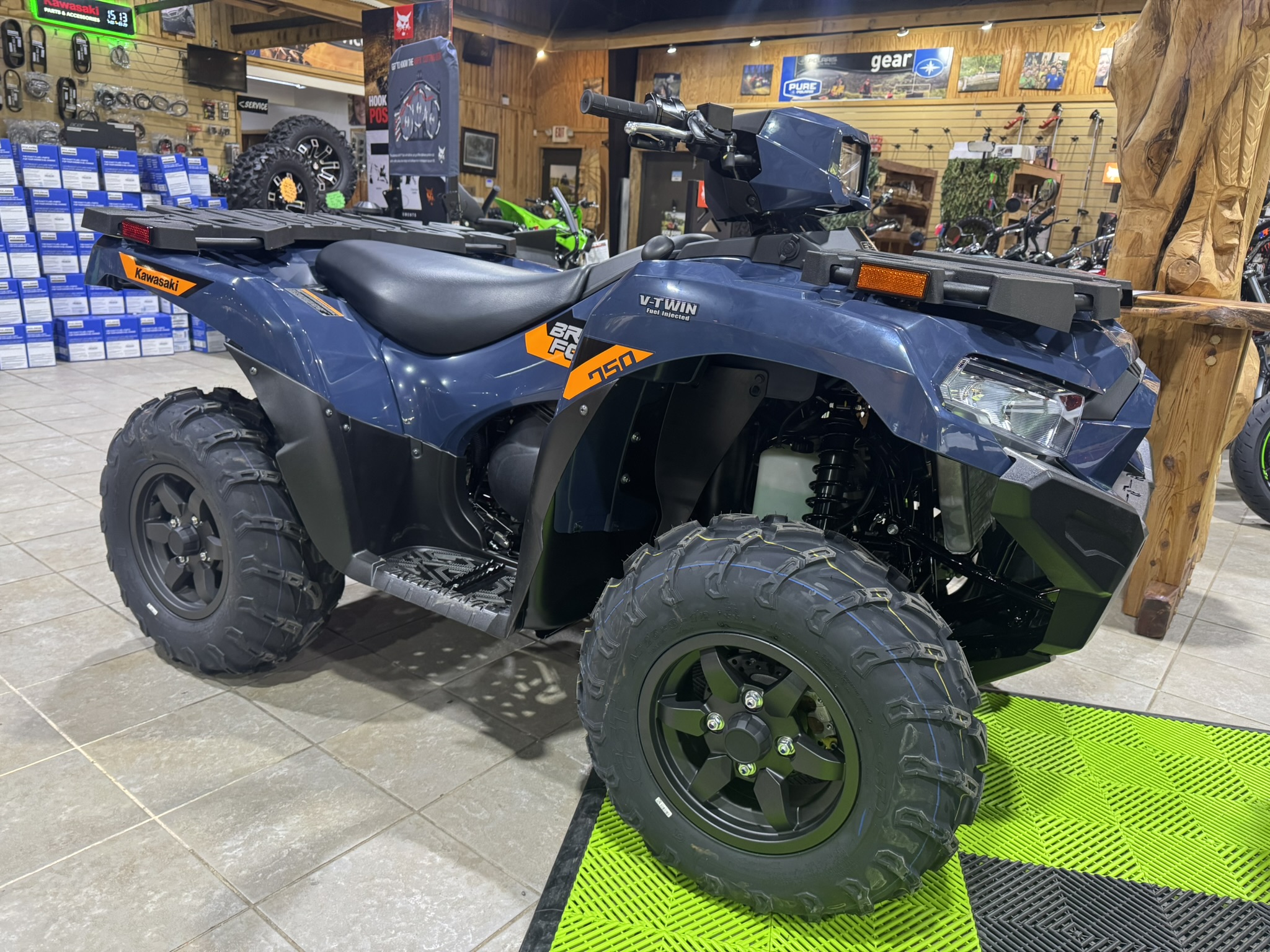 2026 Kawasaki Brute Force® 750 EPS - Grayish Blue - Photo 2