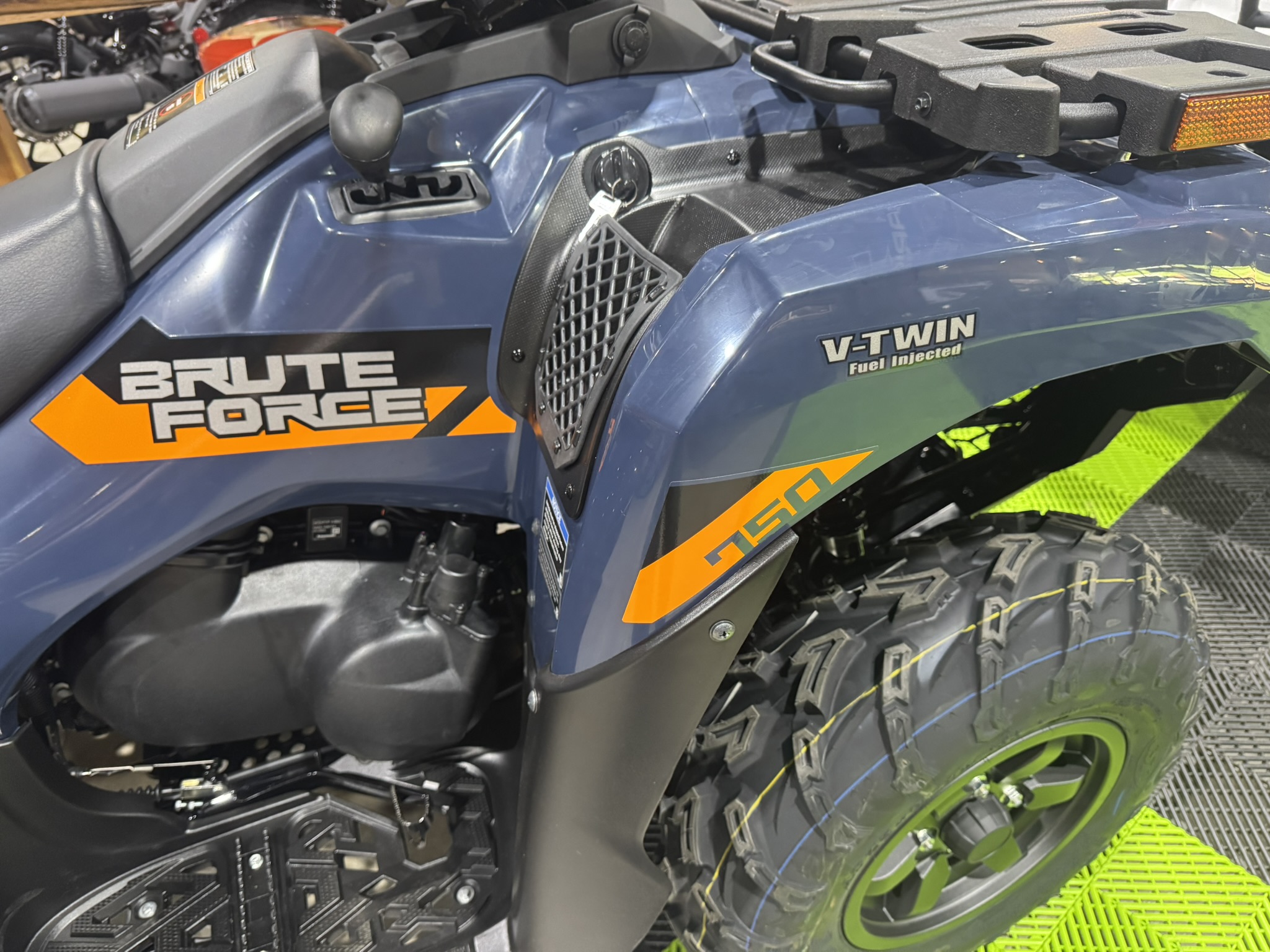 2026 Kawasaki Brute Force® 750 EPS - Grayish Blue - Photo 3