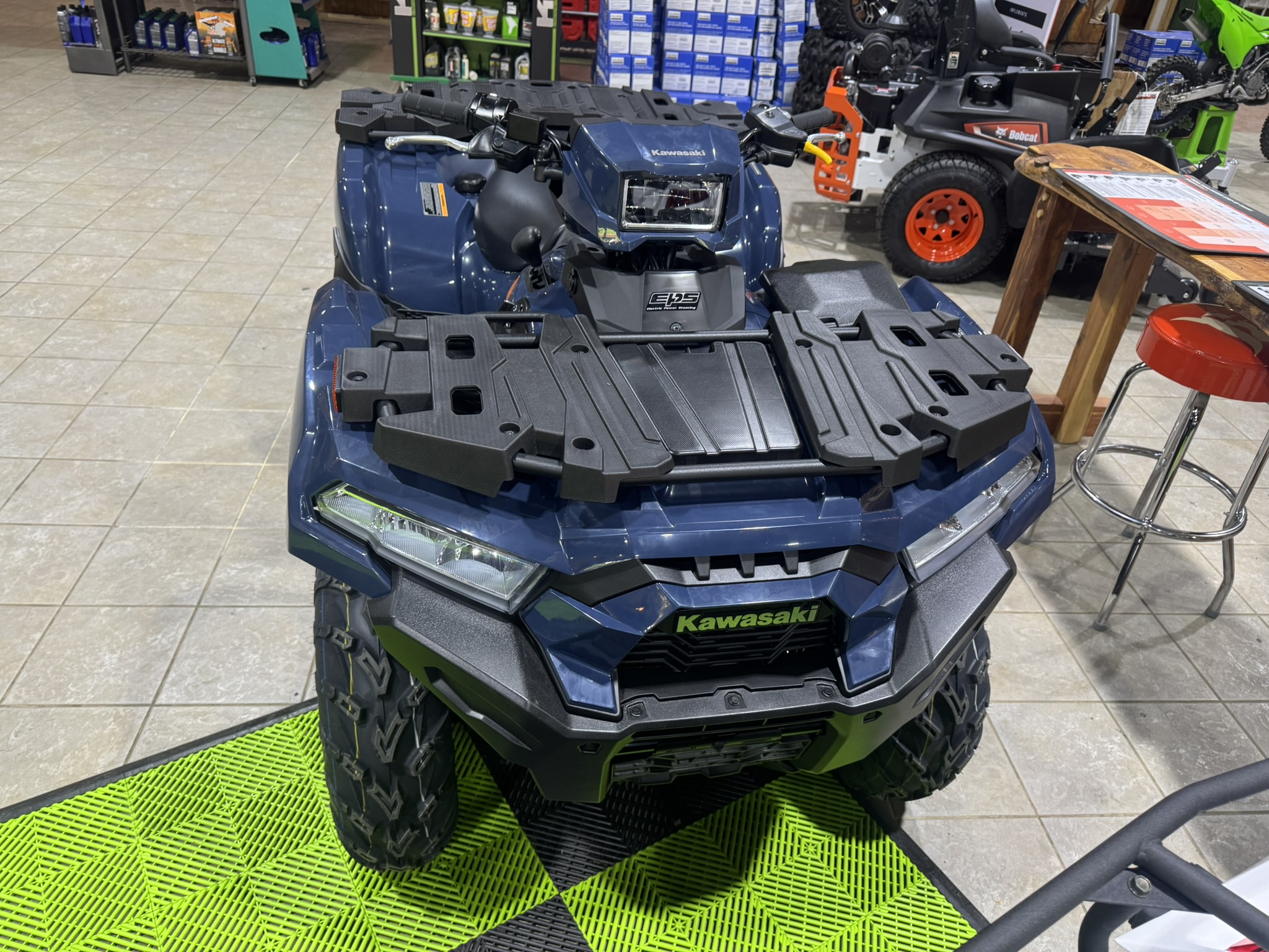 2026 Kawasaki Brute Force® 750 EPS - Grayish Blue - Photo 4