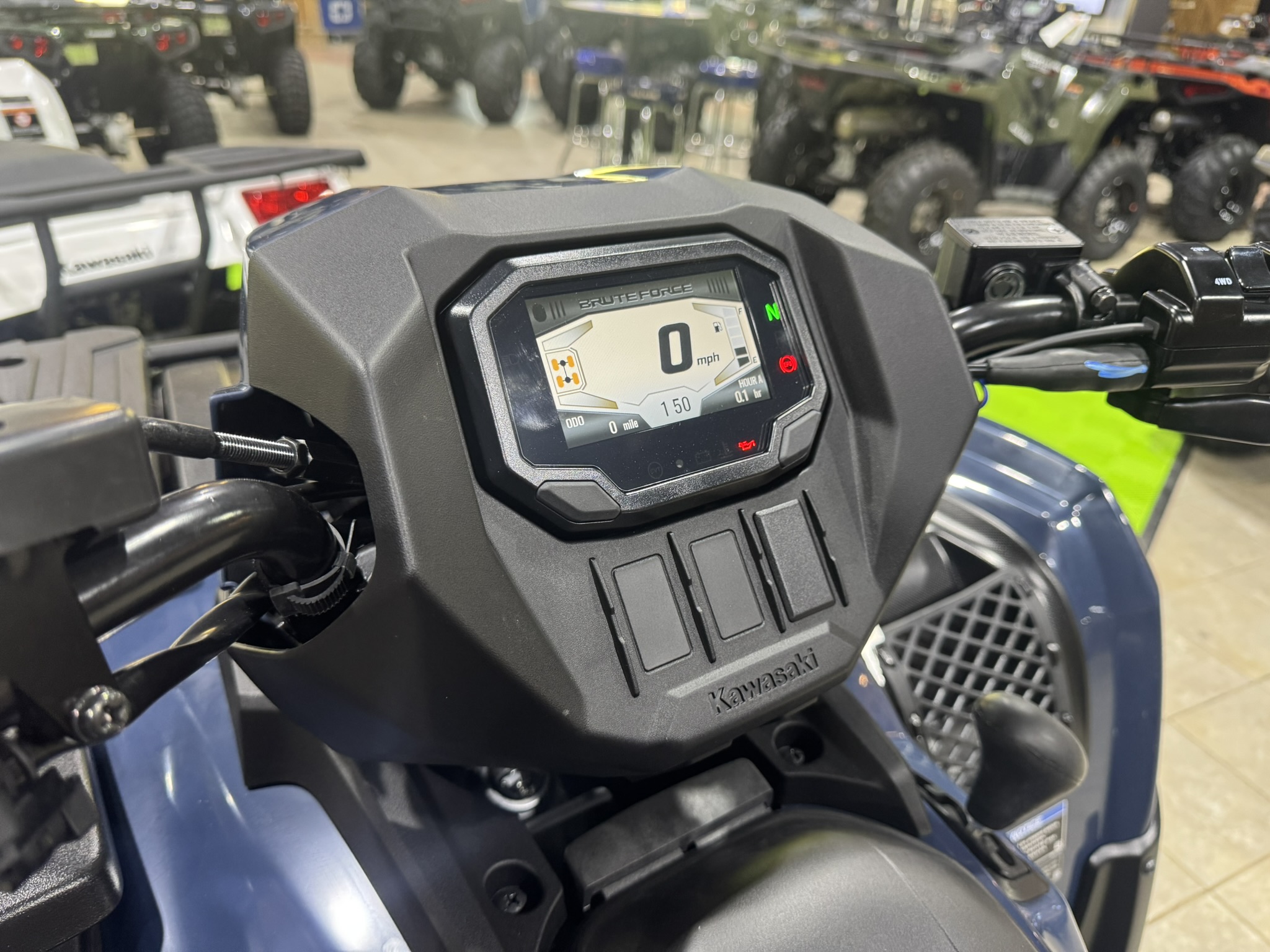 2026 Kawasaki Brute Force® 750 EPS - Grayish Blue - Photo 9