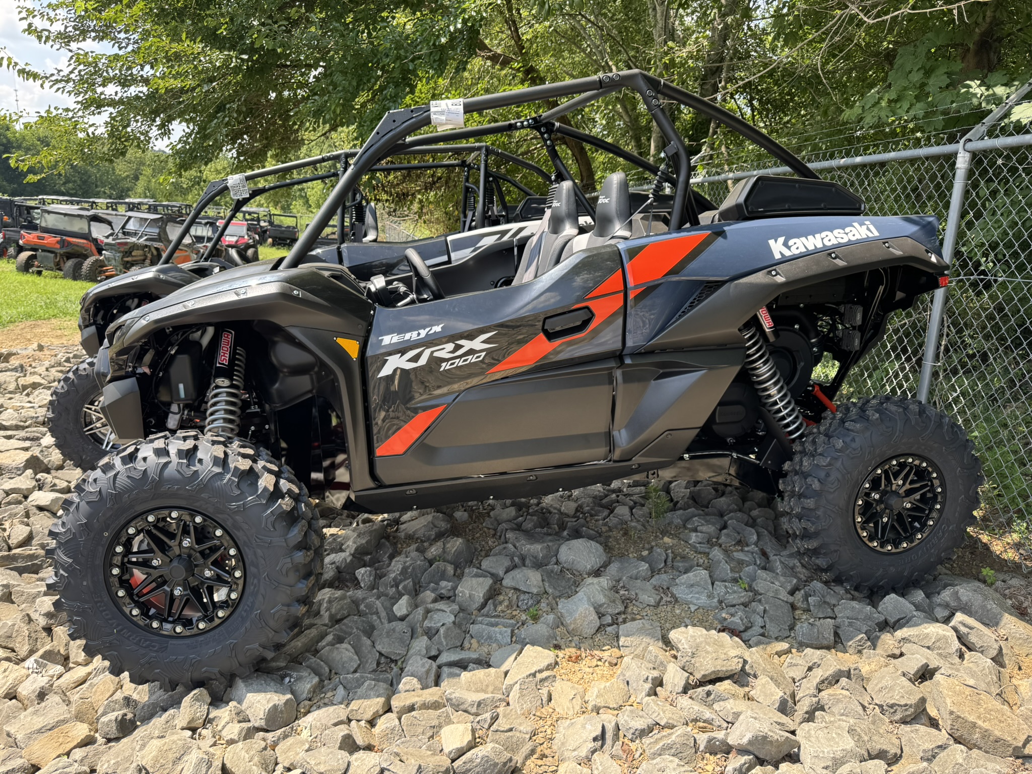 2026 Kawasaki Teryx® KRX™ 1000 - Grayish Blue / Super Black