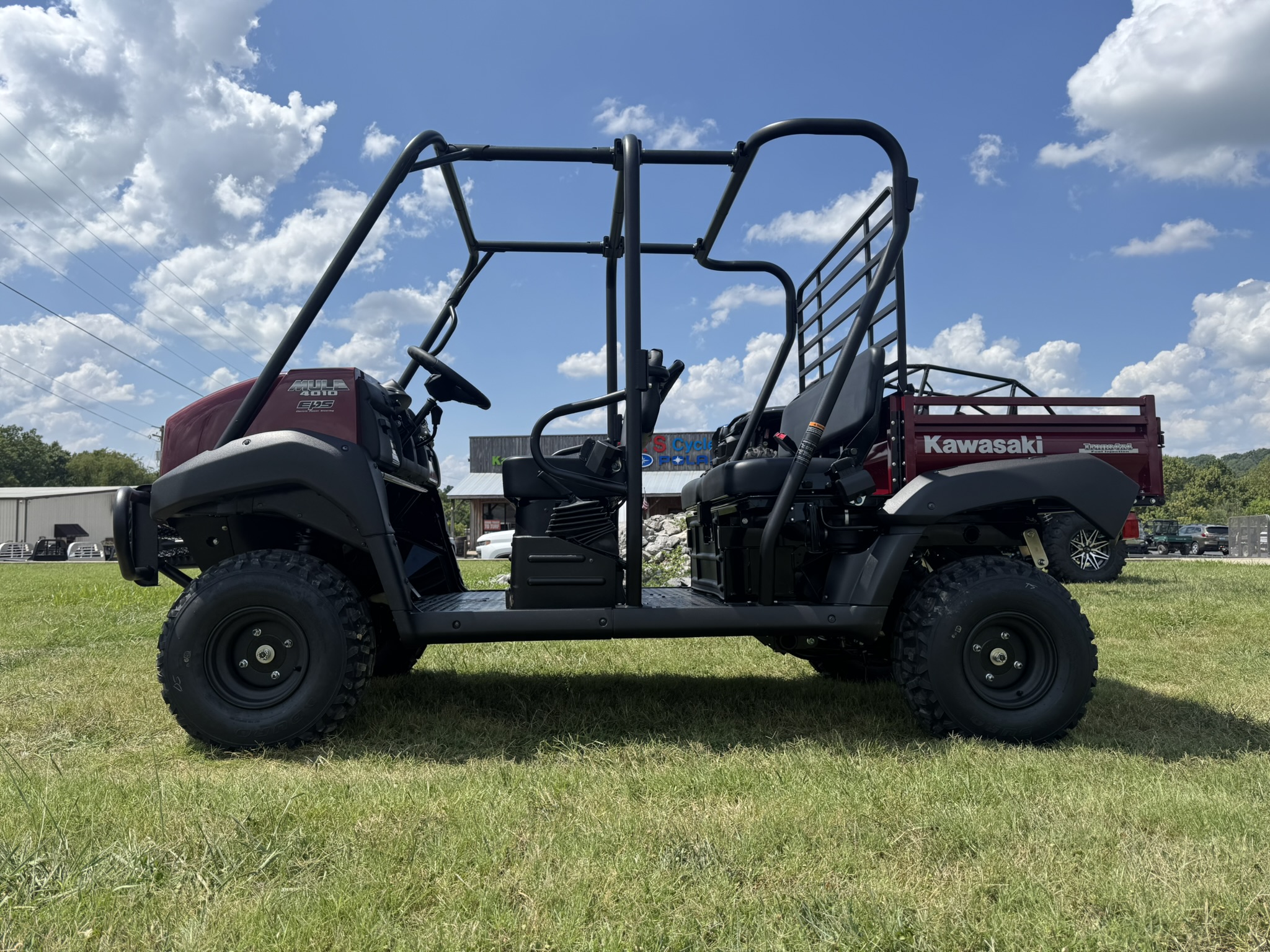 2026 Kawasaki Mule™ 4010 Trans4x4® - Dark Royal Red - Photo 5