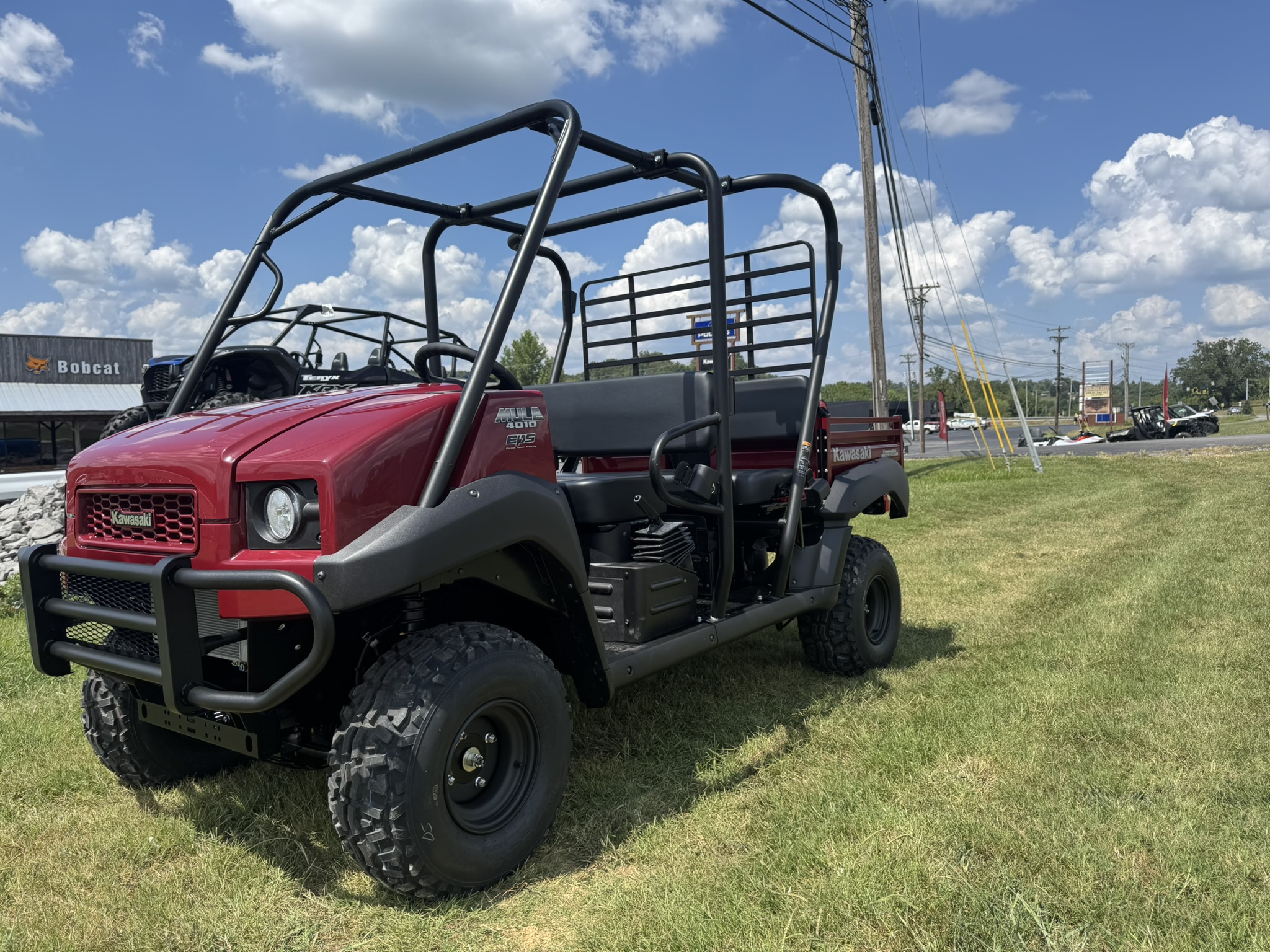 2026 Kawasaki Mule™ 4010 Trans4x4® - Dark Royal Red