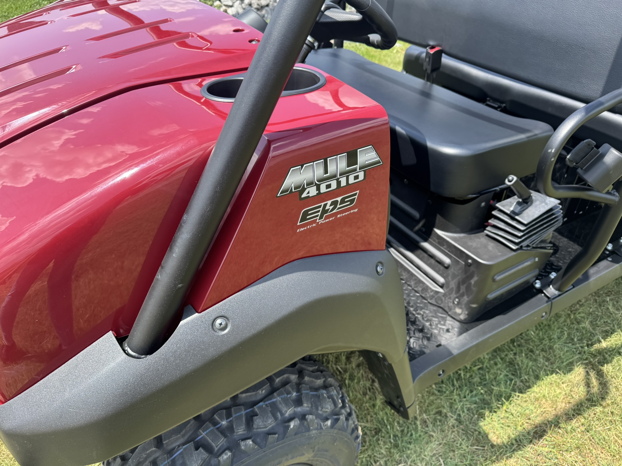 2026 Kawasaki Mule™ 4010 Trans4x4® - Dark Royal Red - Photo 3