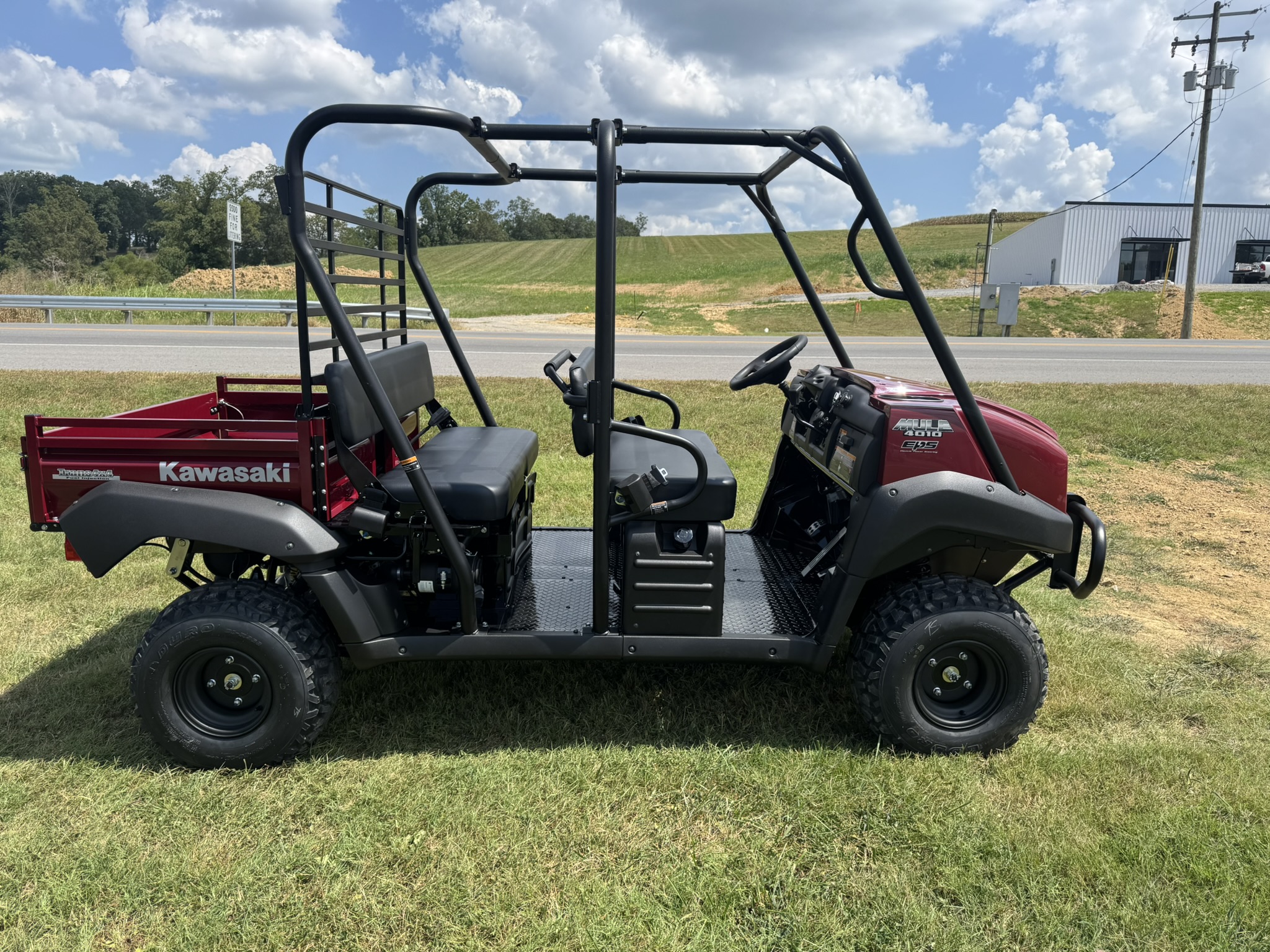 2026 Kawasaki Mule™ 4010 Trans4x4® - Dark Royal Red - Photo 2
